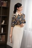  Sơ mi tay dài, Dáng sơ vin 25ASME037F 