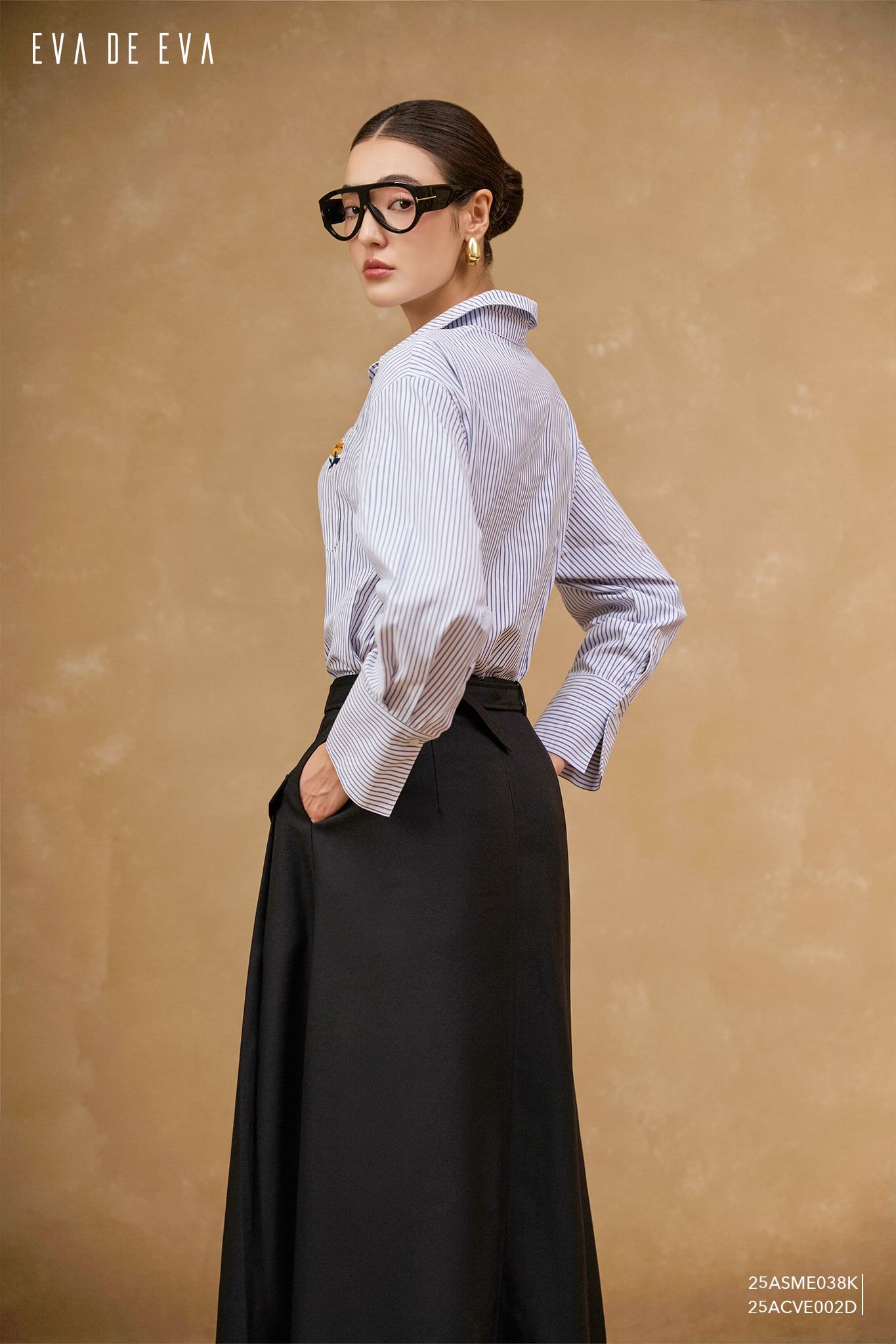  Sơ mi tay dài,  25ASME038K 