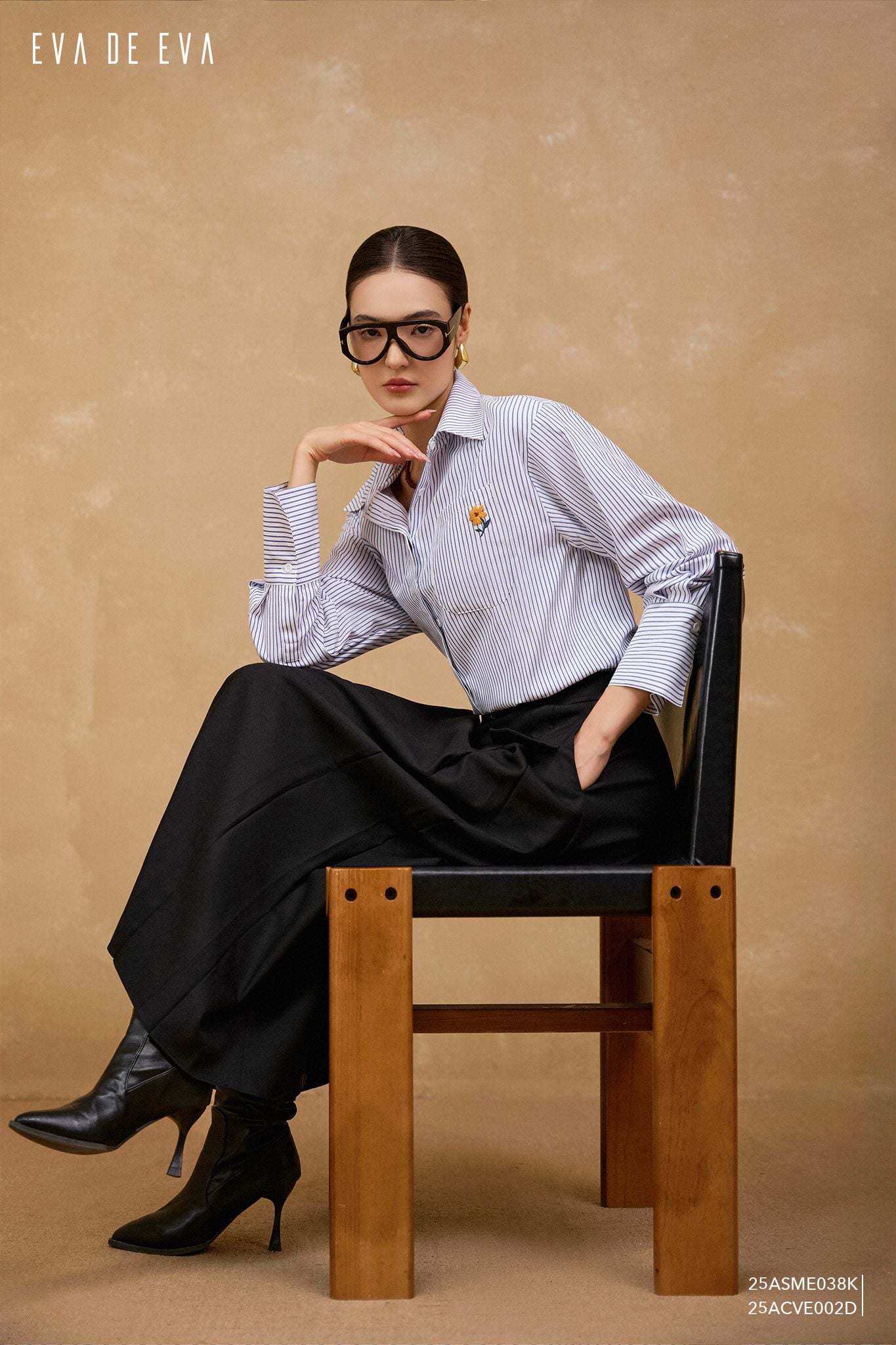  Sơ mi tay dài,  25ASME038K 