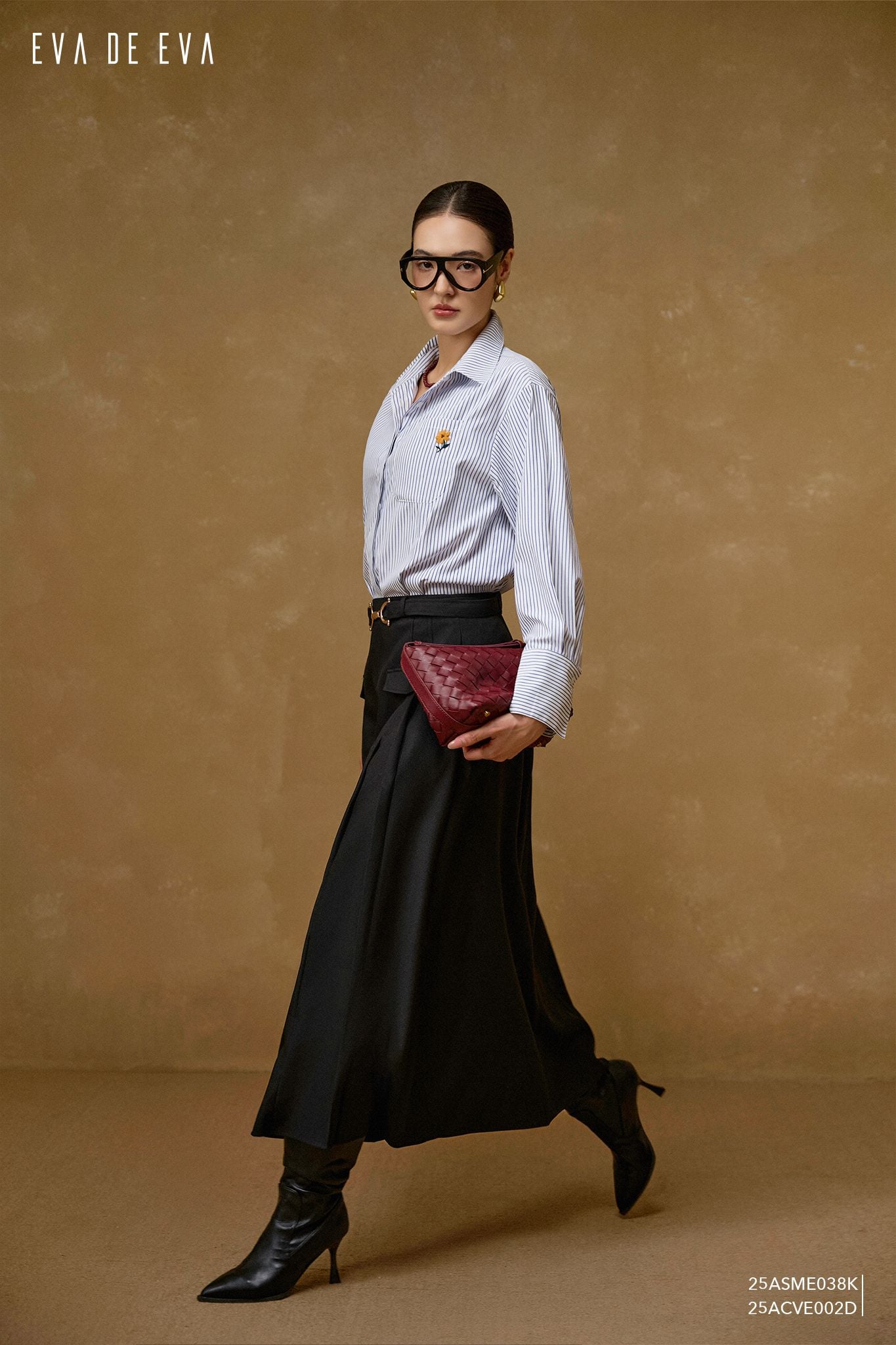  Chân váy Midi,  25ACVE002D 