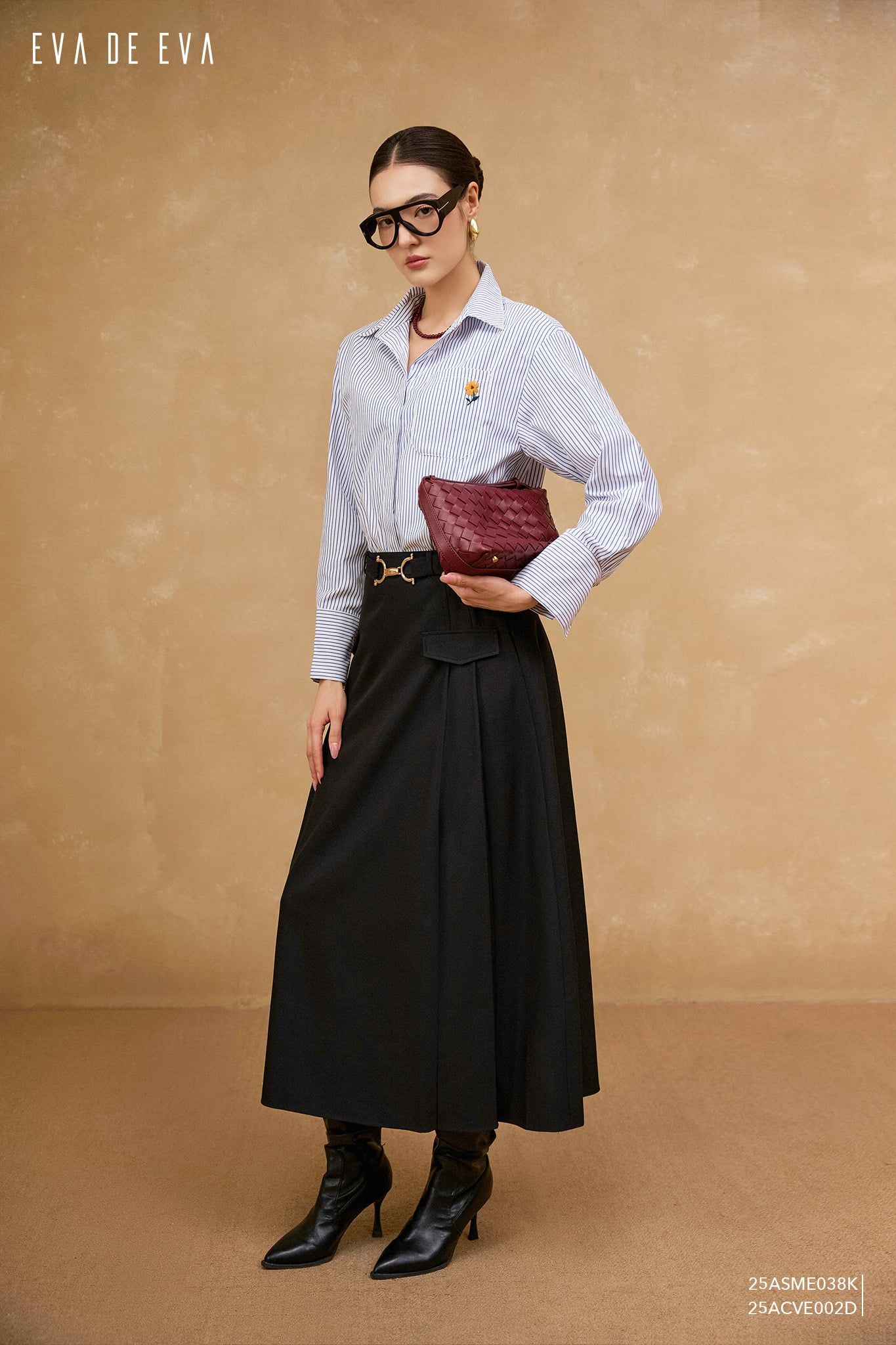  Sơ mi tay dài,  25ASME038K 