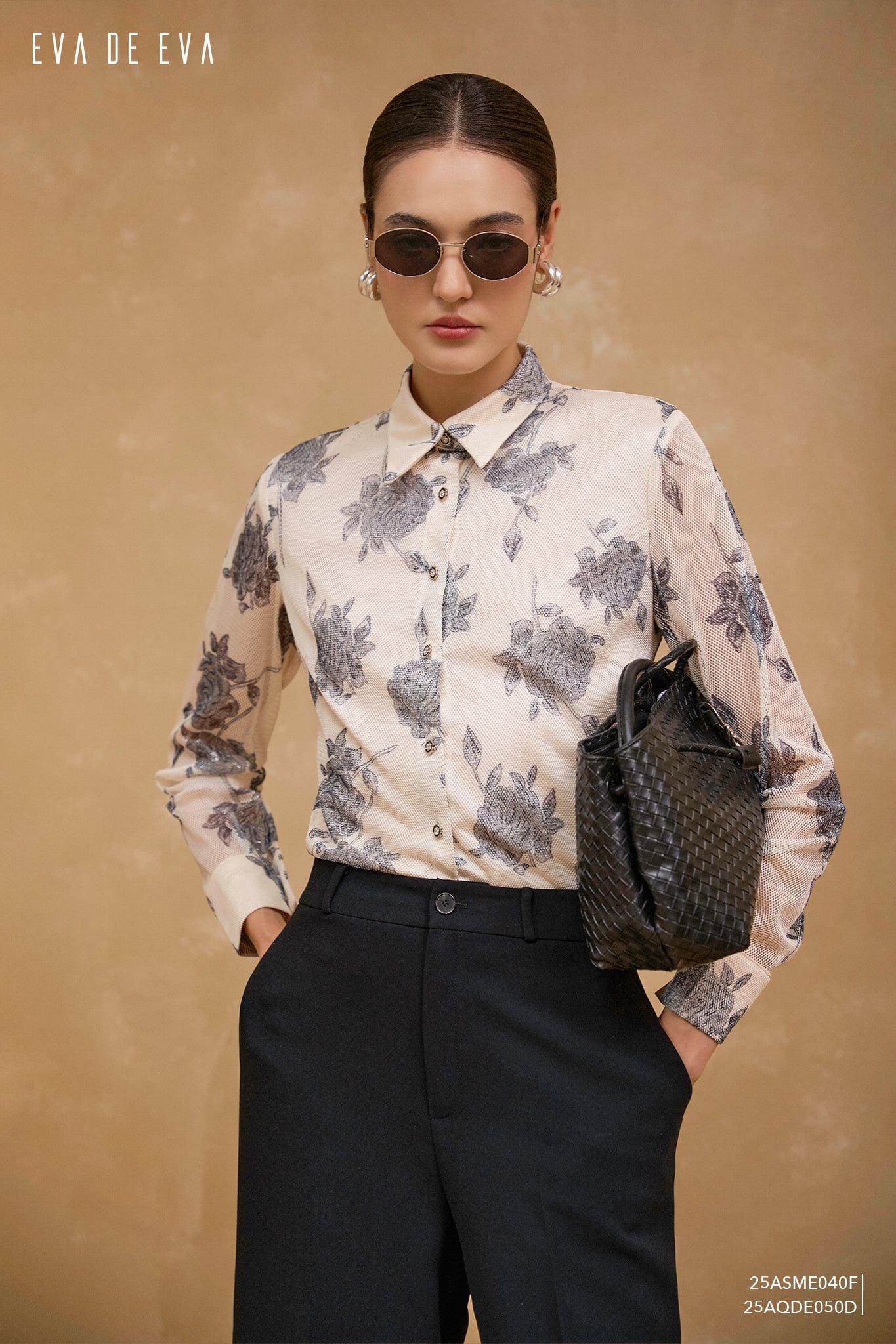  Quần dài, Ống suông 25AQDE050D 