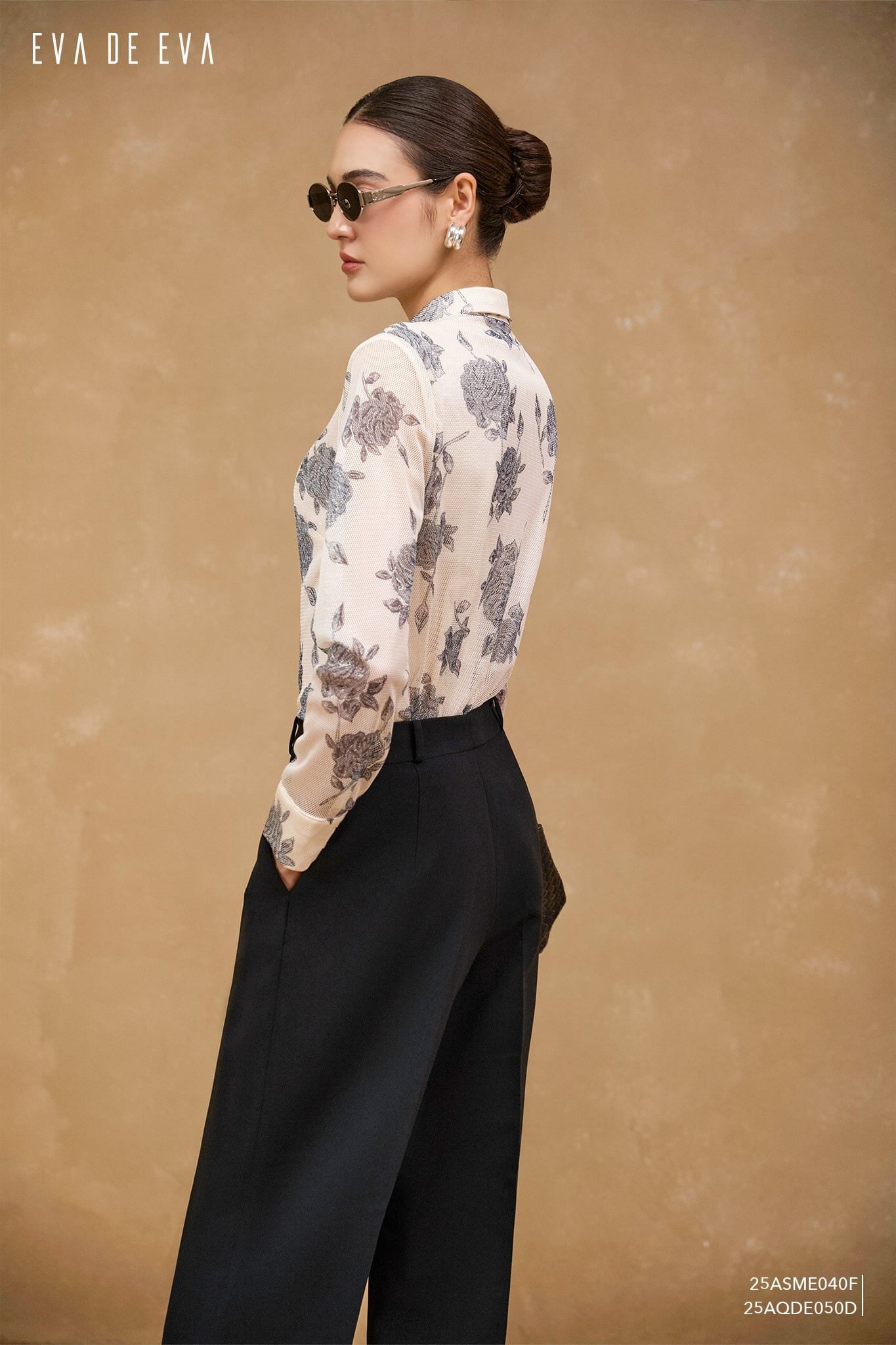  Quần dài, Ống suông 25AQDE050D 