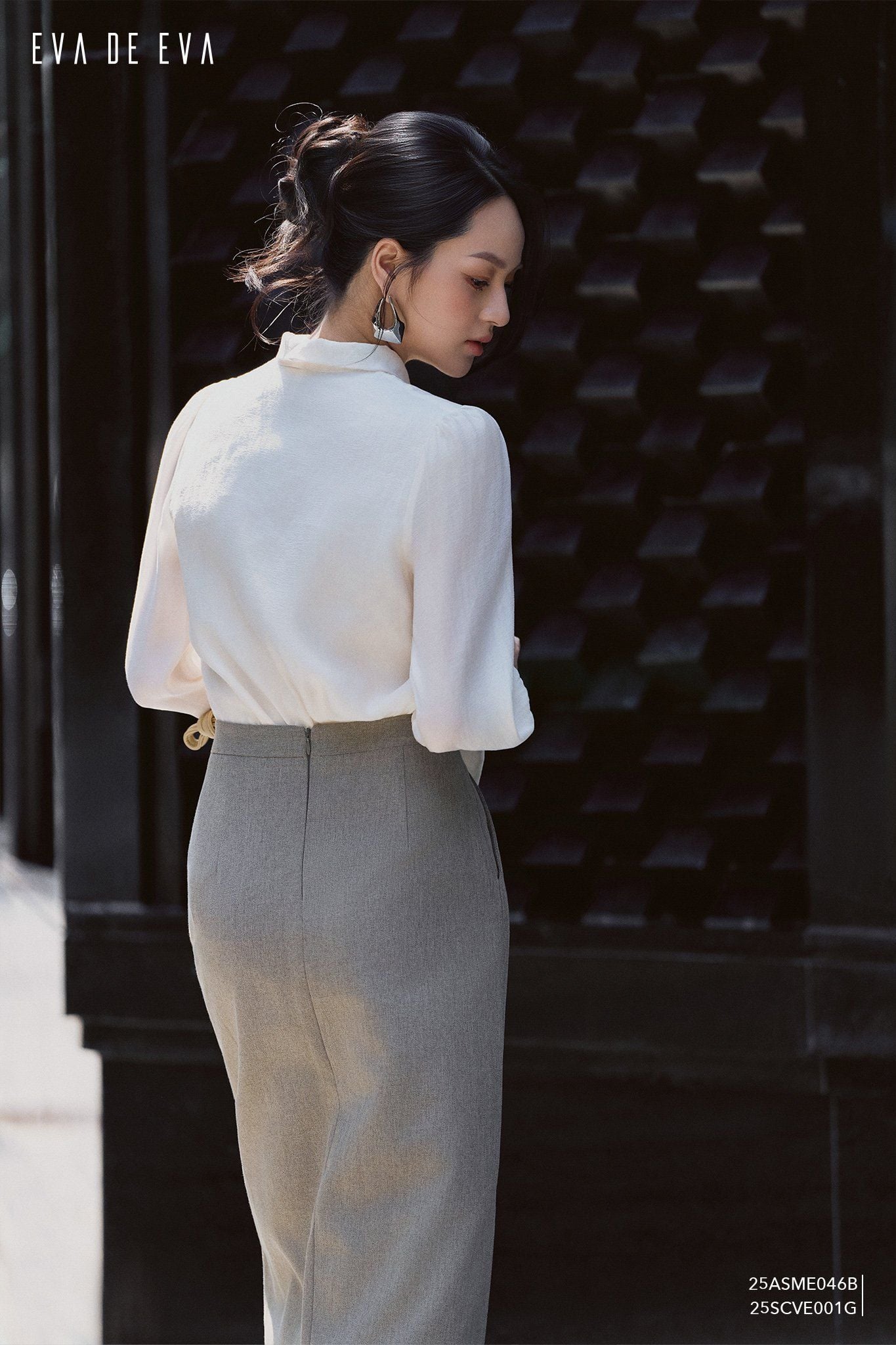  Chân váy Midi,  25SCVE001G 