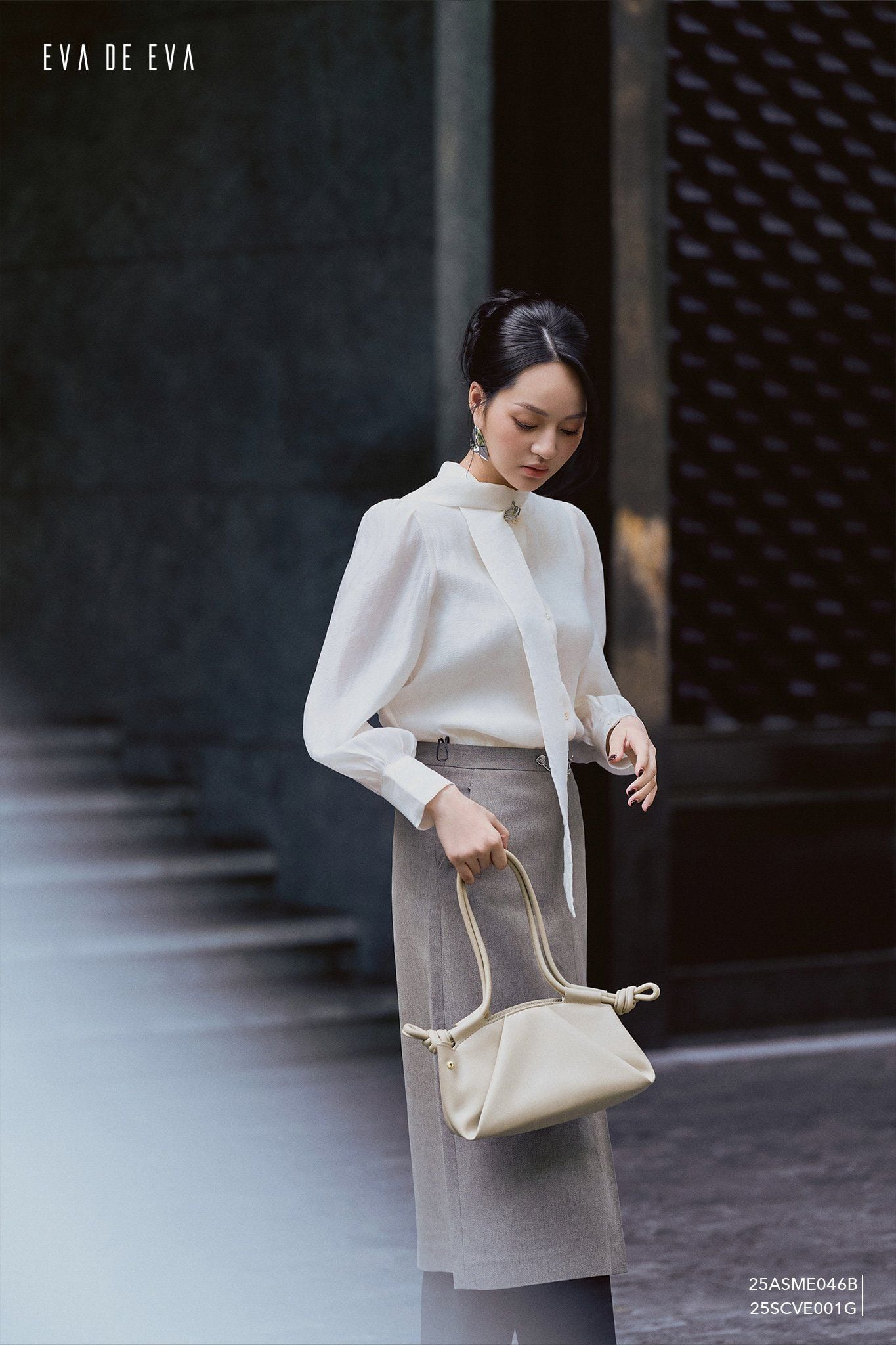  Chân váy Midi,  25SCVE001G 