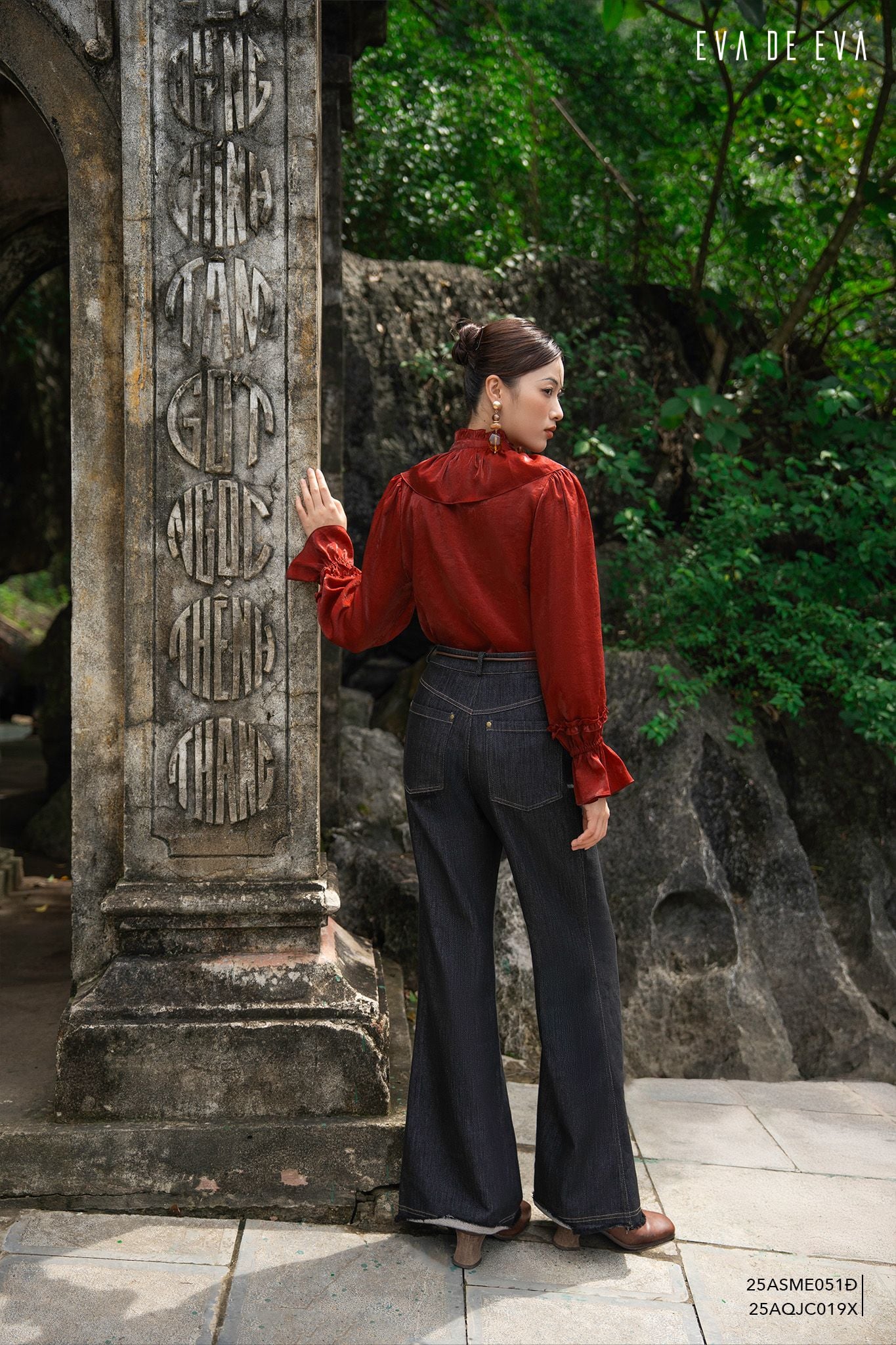  Sơ mi tay dài,  25ASME051Đ 