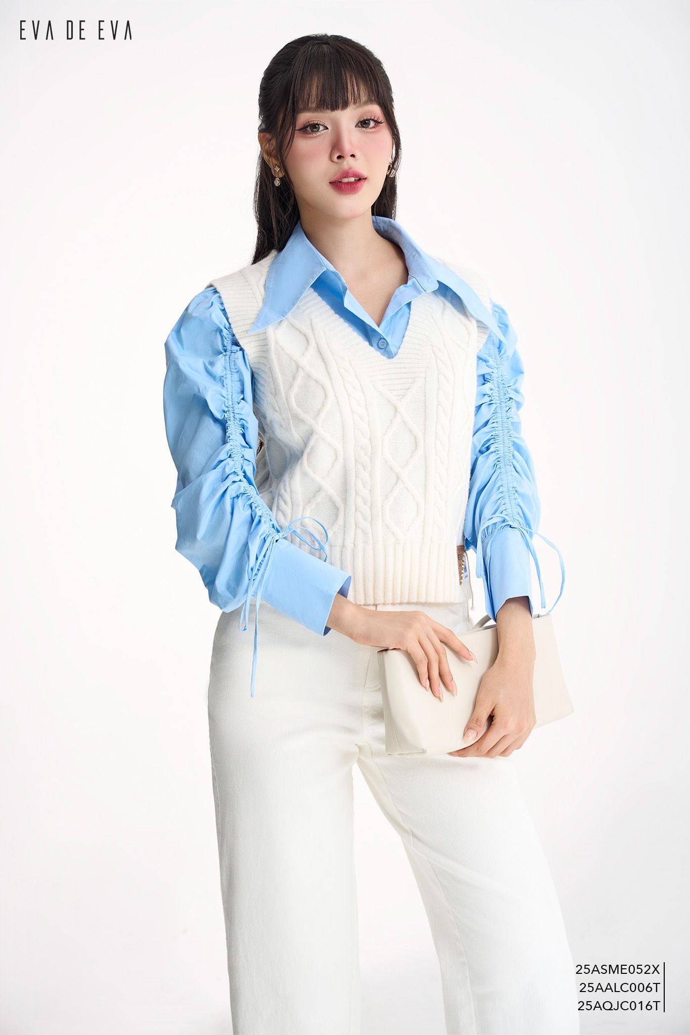  Áo len sát nách,  25AALC006T 