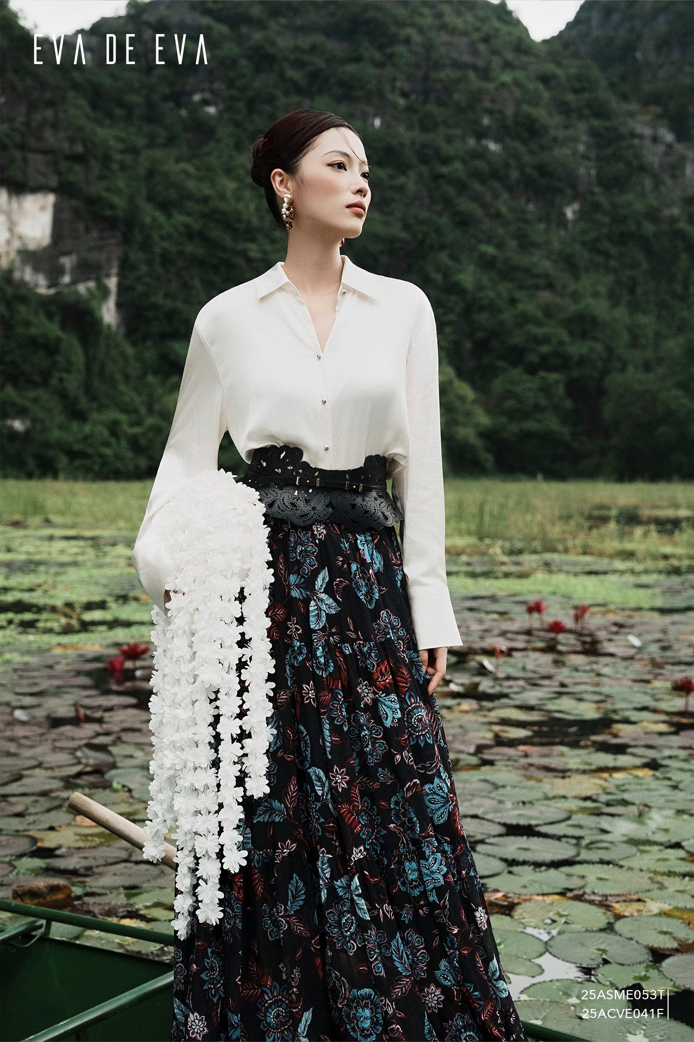  Chân váy Maxi,  25ACVE041F 