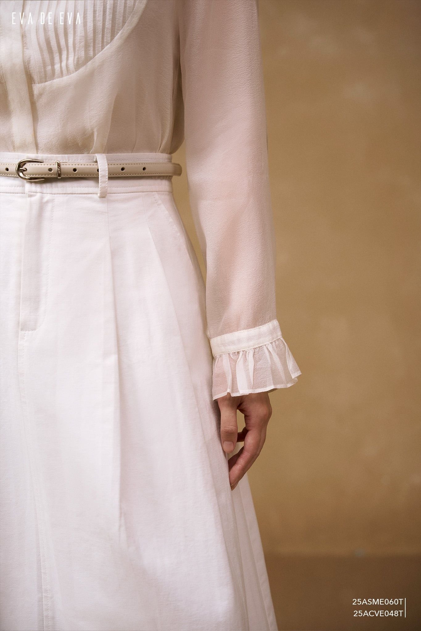  Sơ mi tay dài, Dáng sơ vin 25ASME060T 