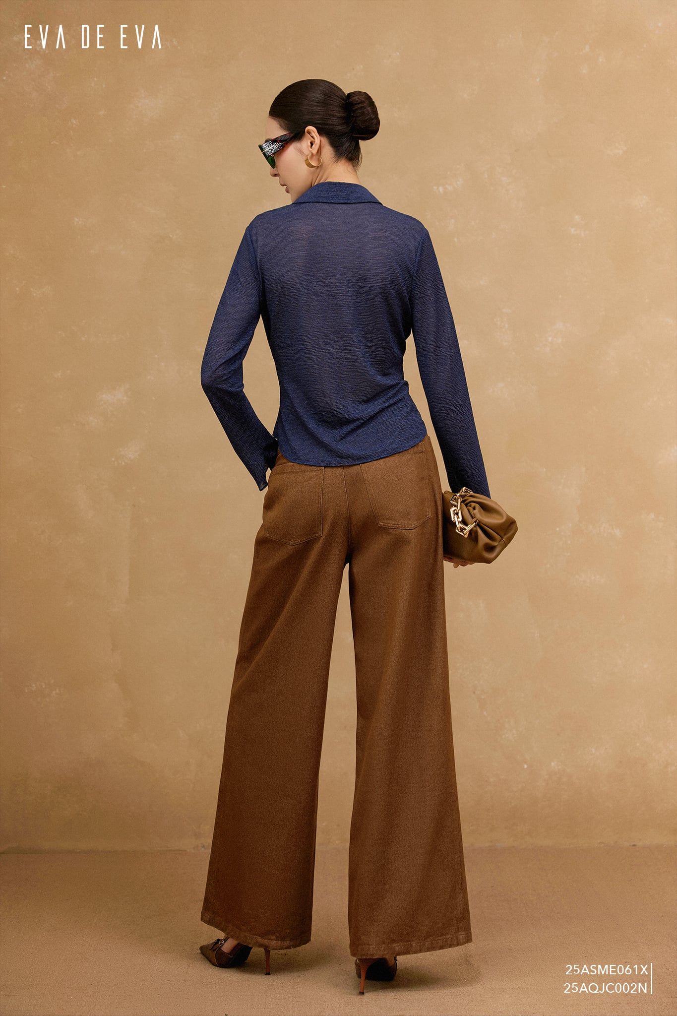  Sơ mi tay dài, Dáng sơ vin 25ASME061X 