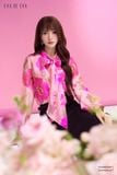  Sơ mi tay dài, Cổ nơ 25ASME064F 