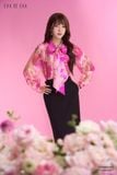  Sơ mi tay dài, Cổ nơ 25ASME064F 
