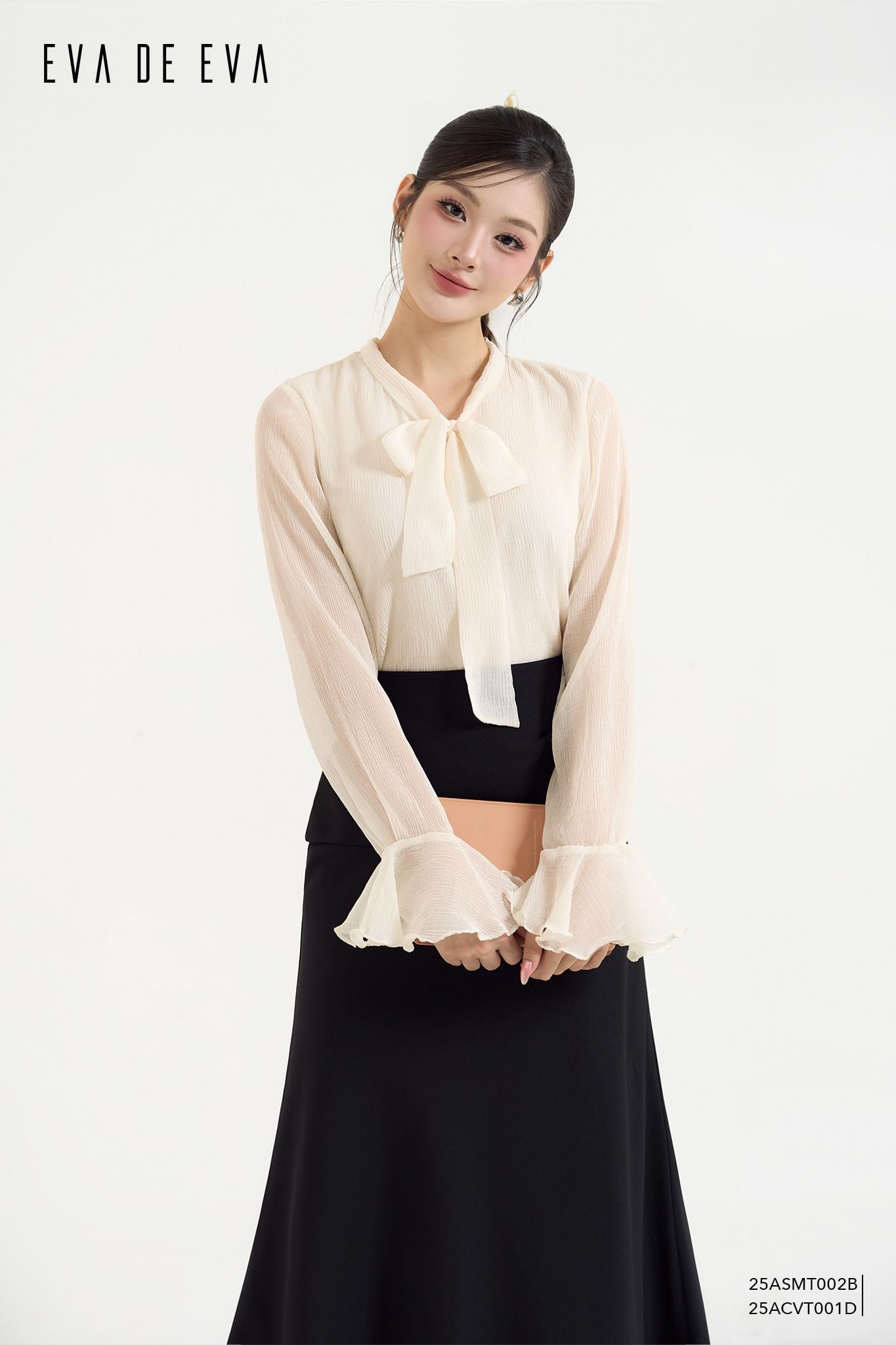  Sơ mi tay dài,  25ASMT002B 