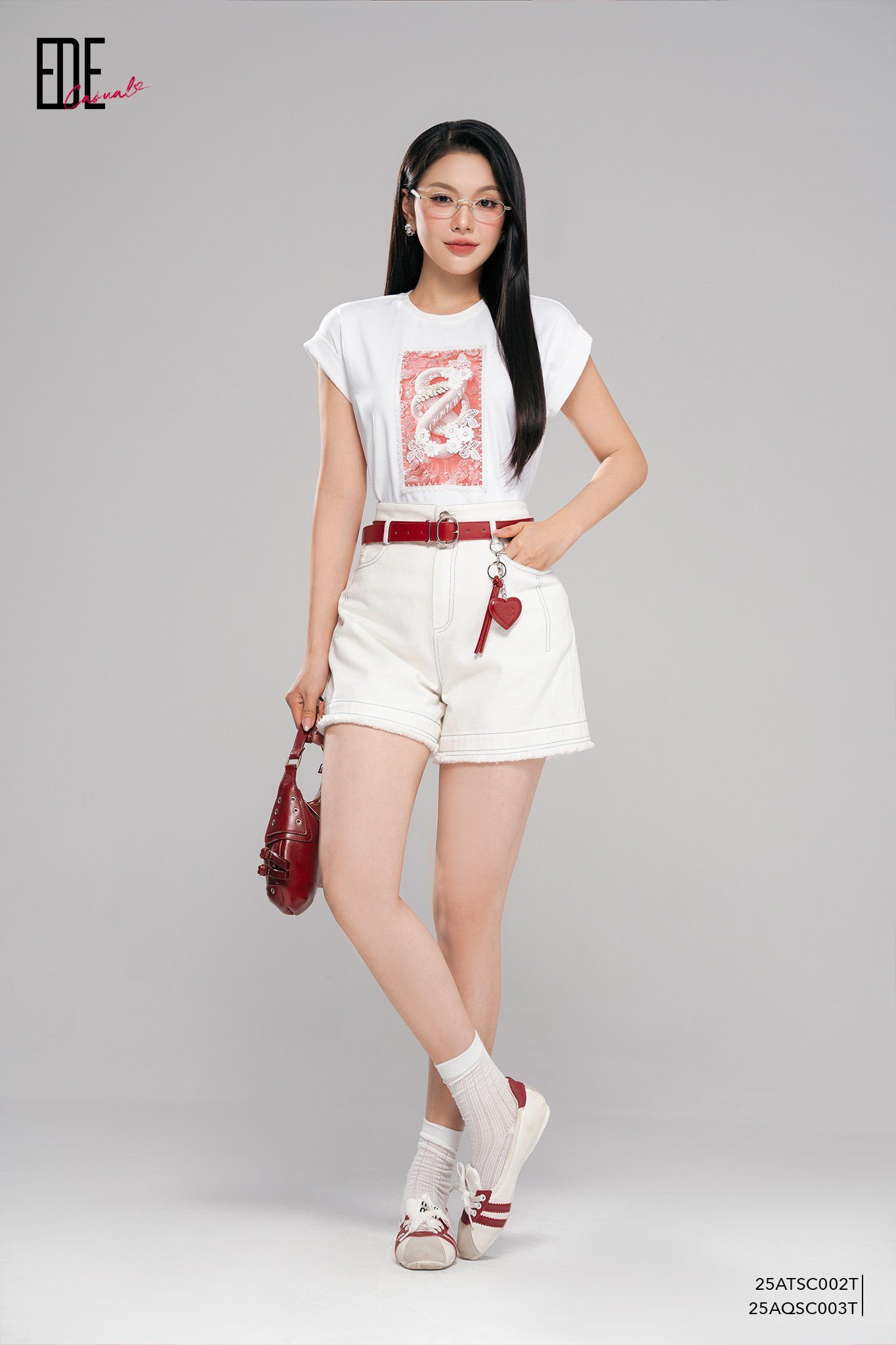  T-shirt ngắn tay,  25ATSC002T 