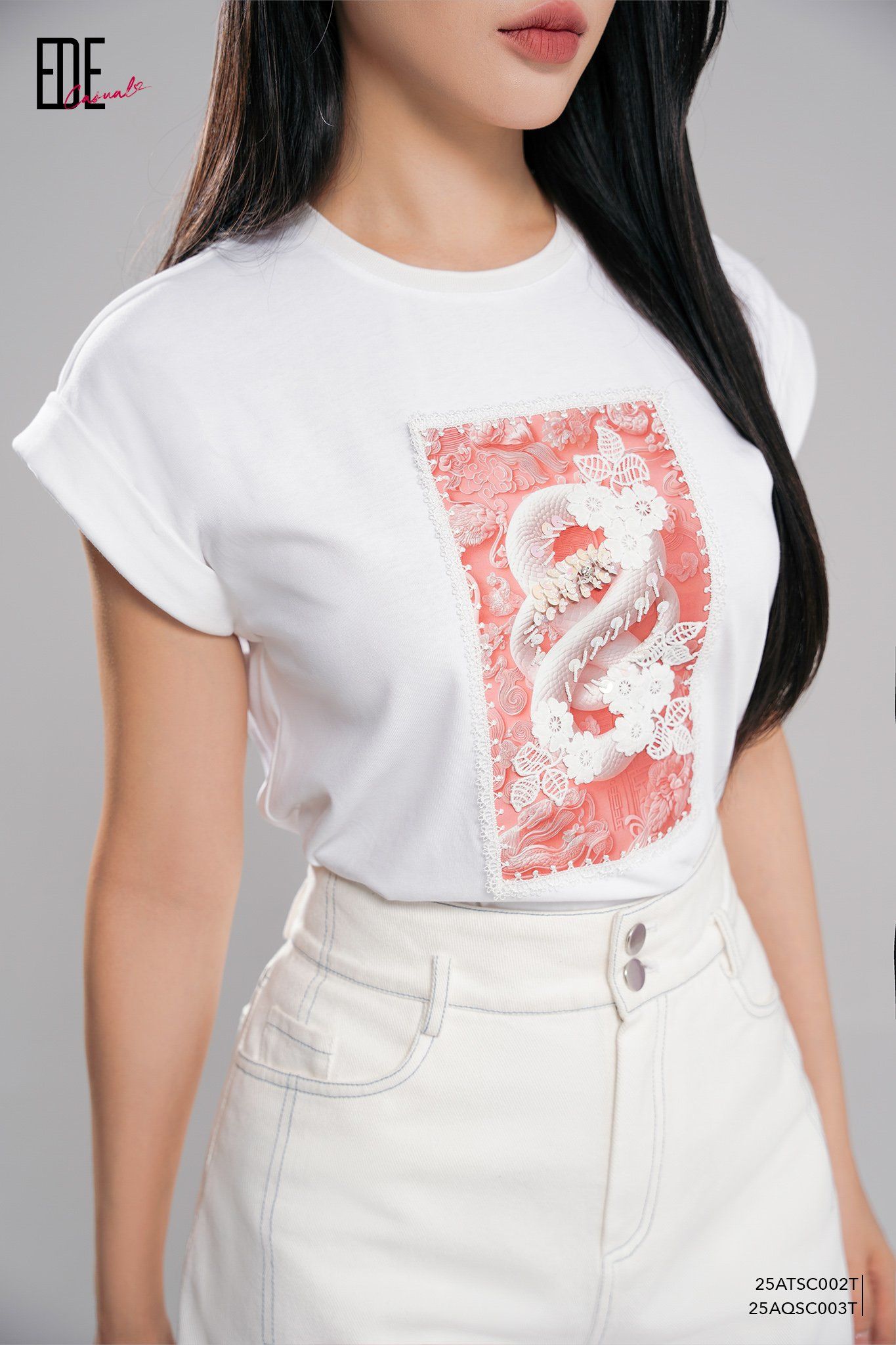  T-shirt ngắn tay,  25ATSC002T 