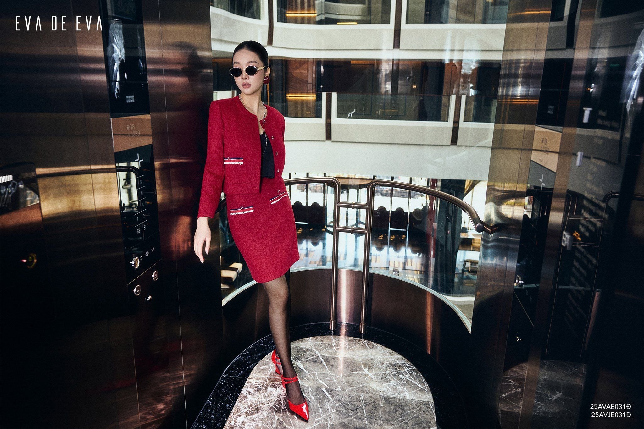  Váy trong bộ Vest-Váy,  25AVJE031Đ 