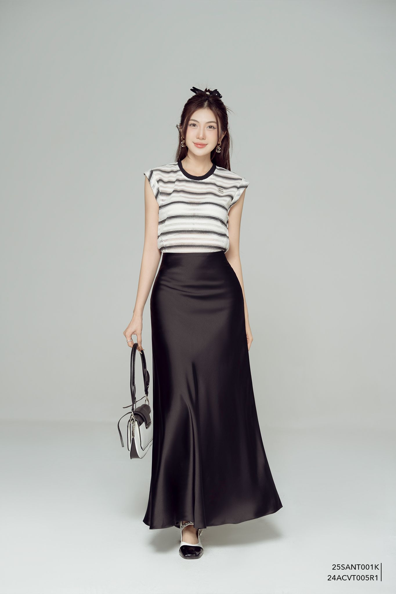  Chân váy Midi,  25ACVT009D 
