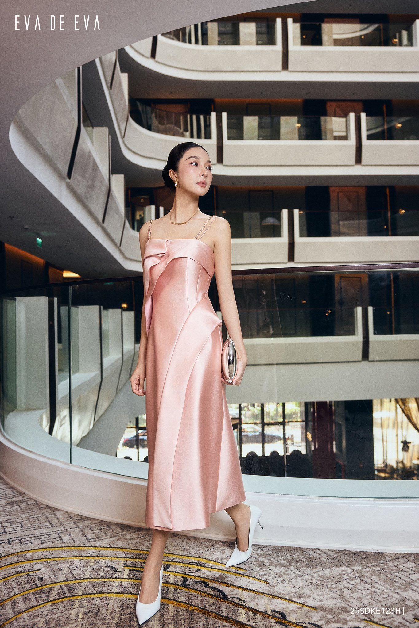  Đầm hai dây,  25SDKE123H 