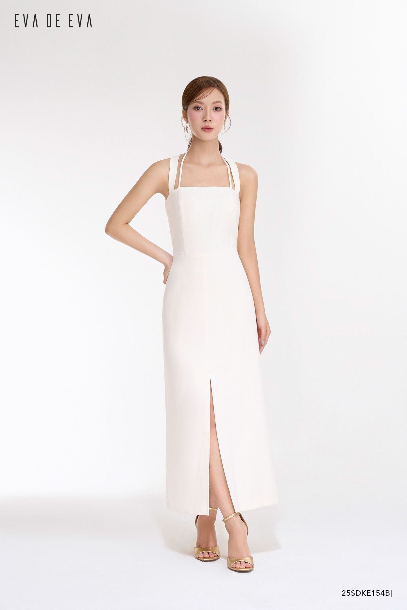  Đầm hai dây,  25SDKE154B 