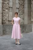  Đầm tay ngắn, Dáng thắt eo 25SDKE169H 