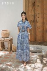 Đầm tay ngắn, Dáng thắt eo 25SDKE173F 