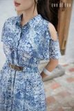  Đầm tay ngắn, Dáng thắt eo 25SDKE173F 