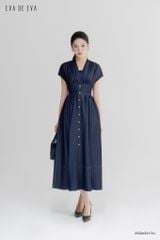  Đầm tay ngắn, Dáng thắt eo 25SDKE217X 