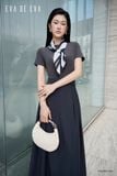  Đầm tay ngắn, Dáng thắt eo 25SDKE270G 