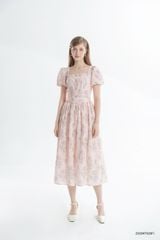  Đầm tay ngắn,  25SDKT020F 