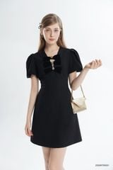  Đầm tay ngắn,  25SDKT055D 