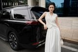  Chân váy Midi, Xếp ly 25SCVE084T 