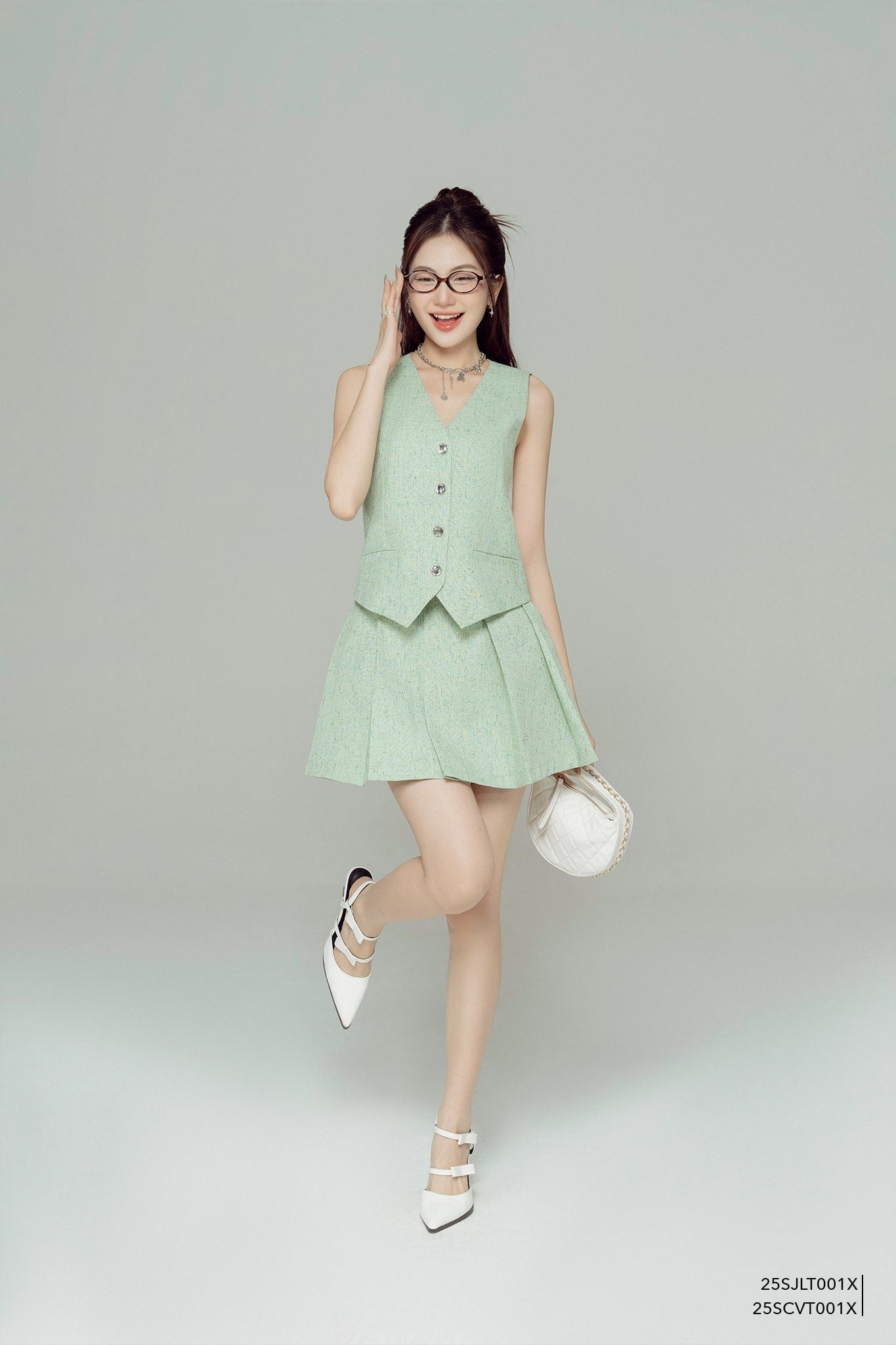  Chân váy Mini,  25SCVT001X 