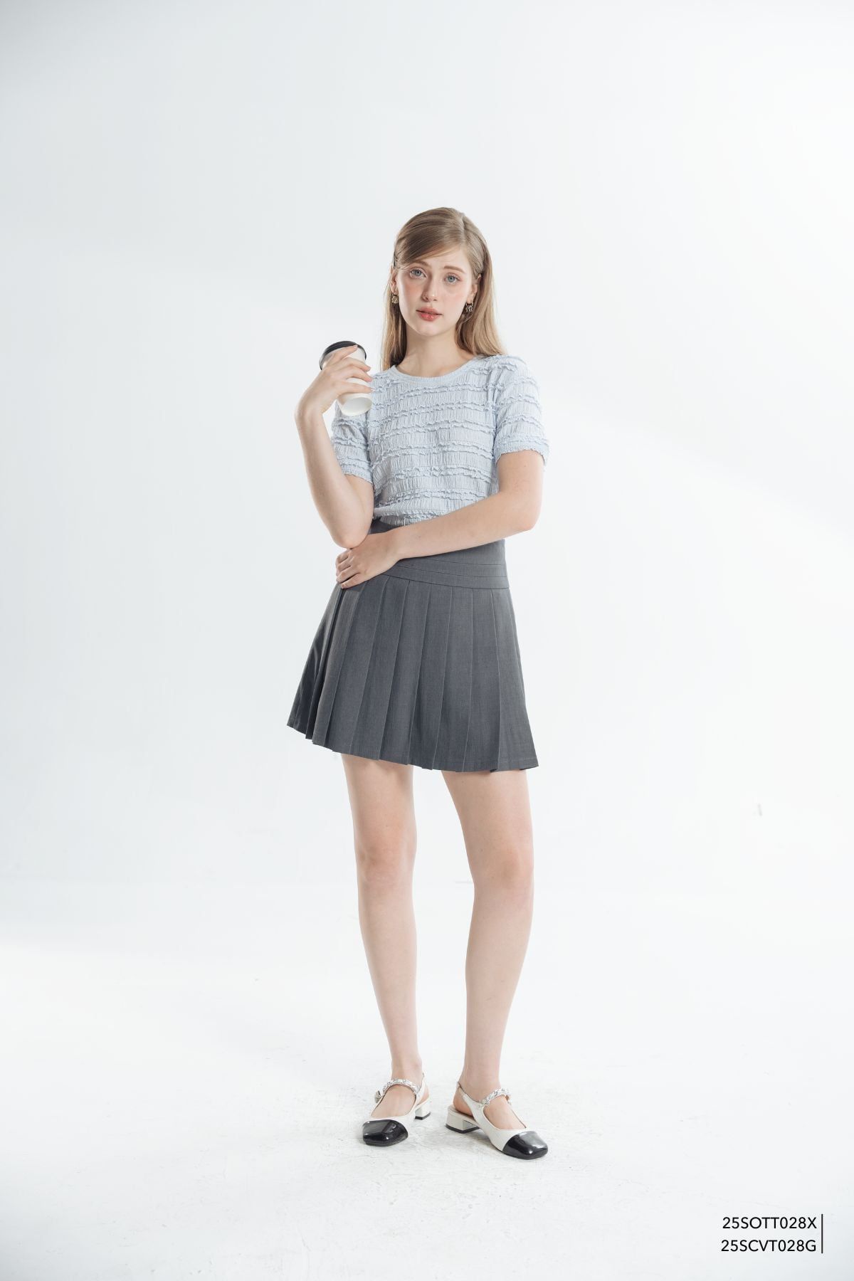  Chân váy Mini,  25SCVT028G 