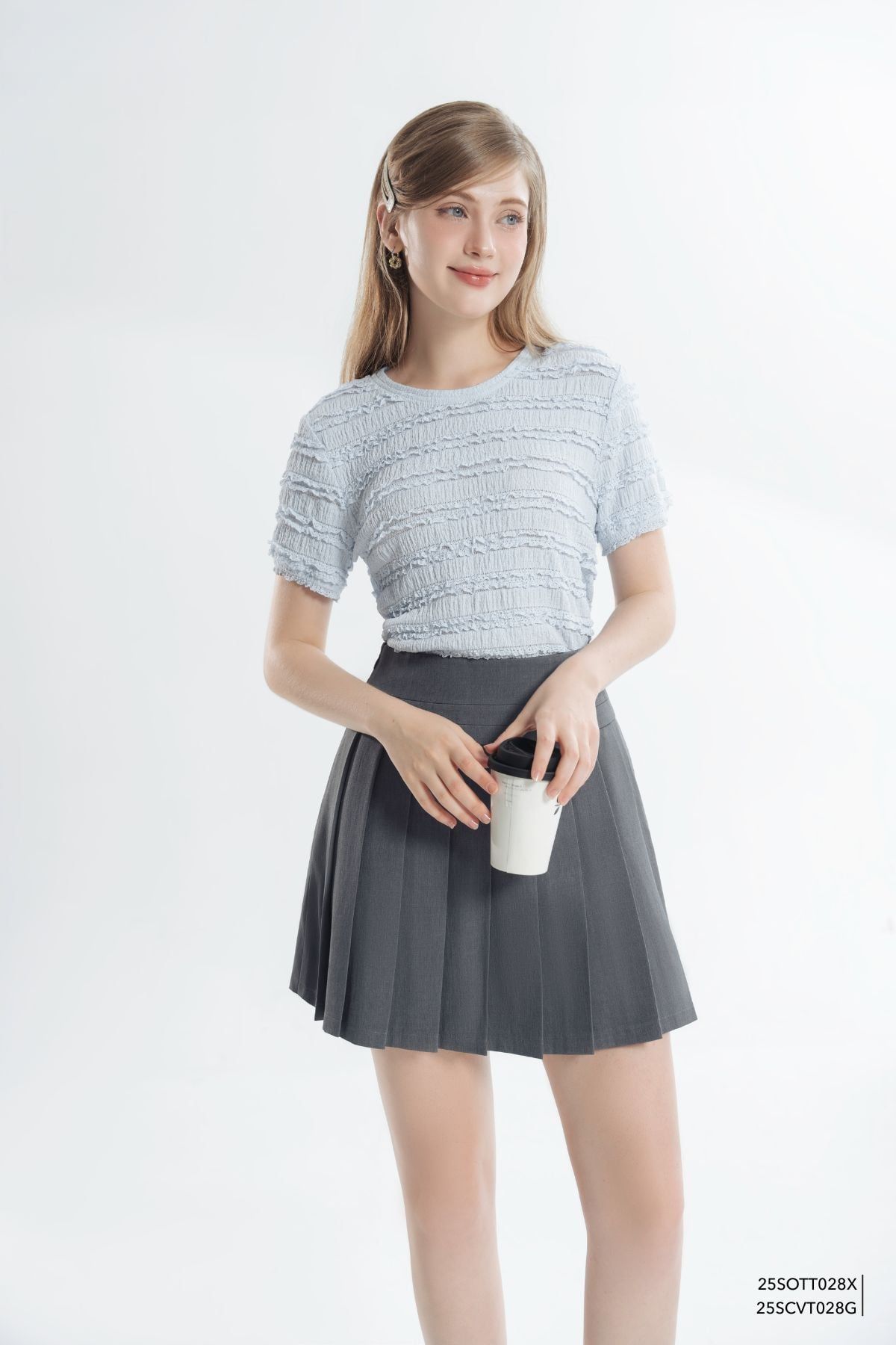  Chân váy Mini,  25SCVT028G 