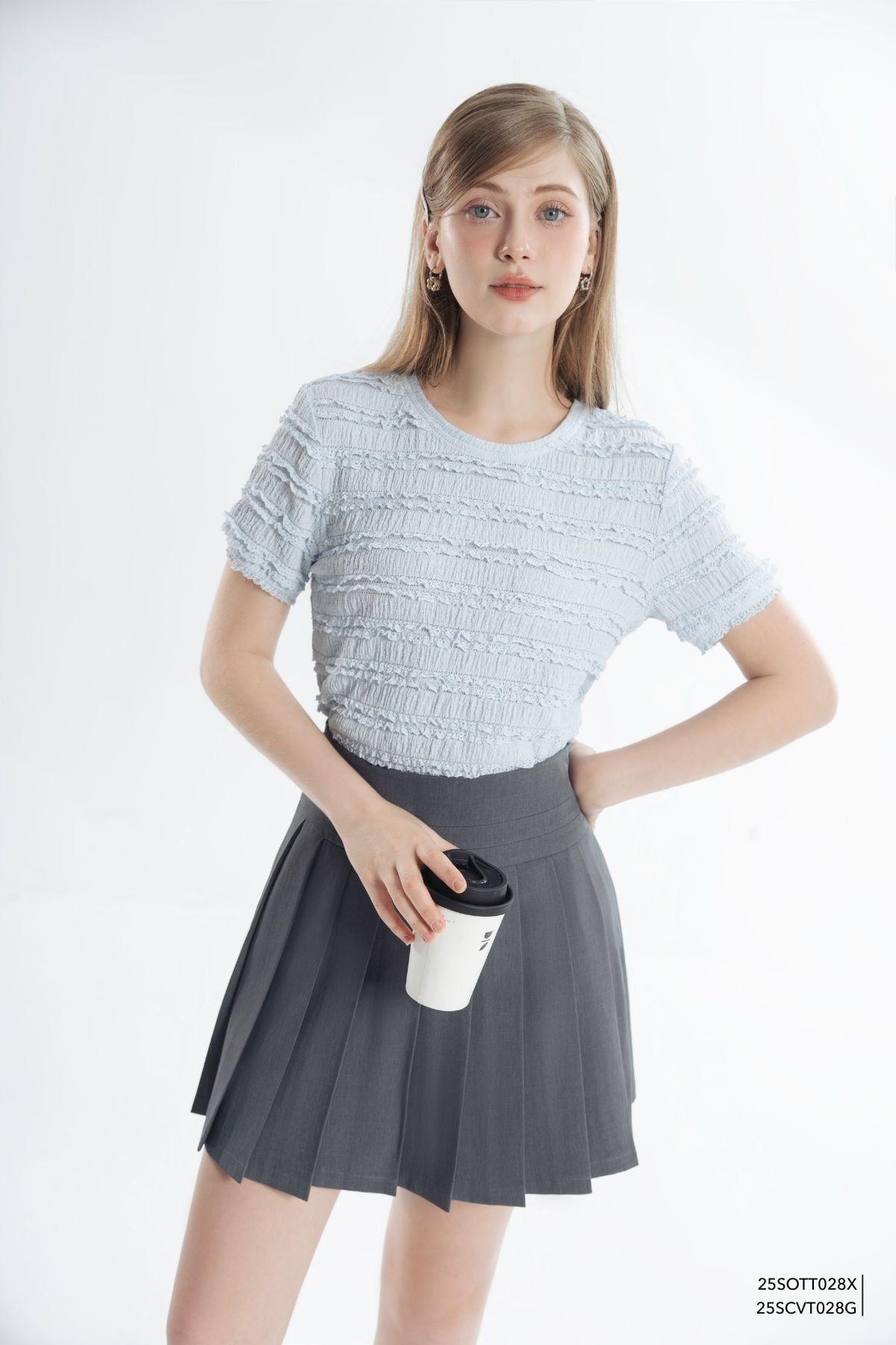  Chân váy Mini,  25SCVT028G 