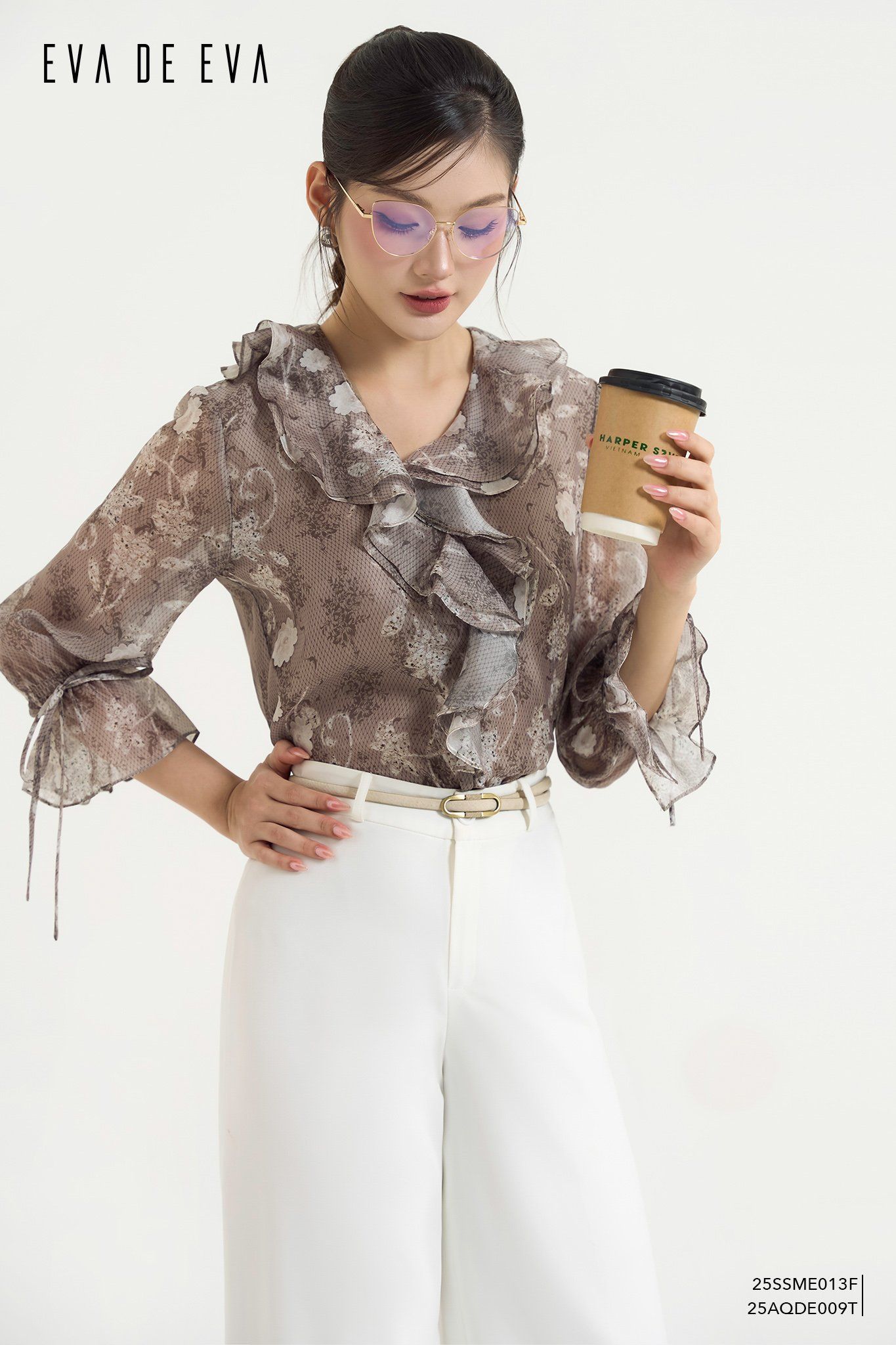  Sơ mi tay dài,  25SSME013F 