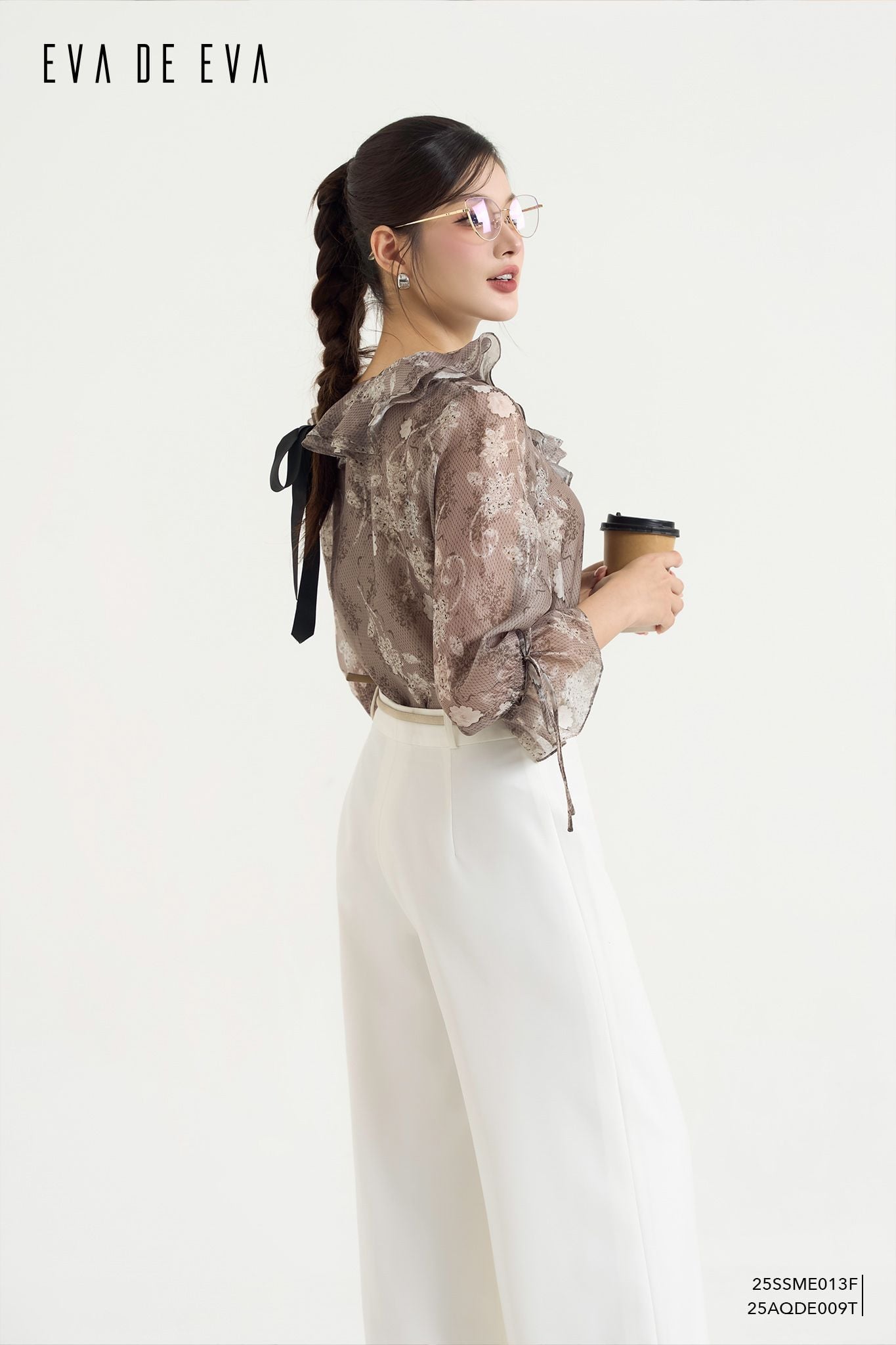  Sơ mi tay dài,  25SSME013F 