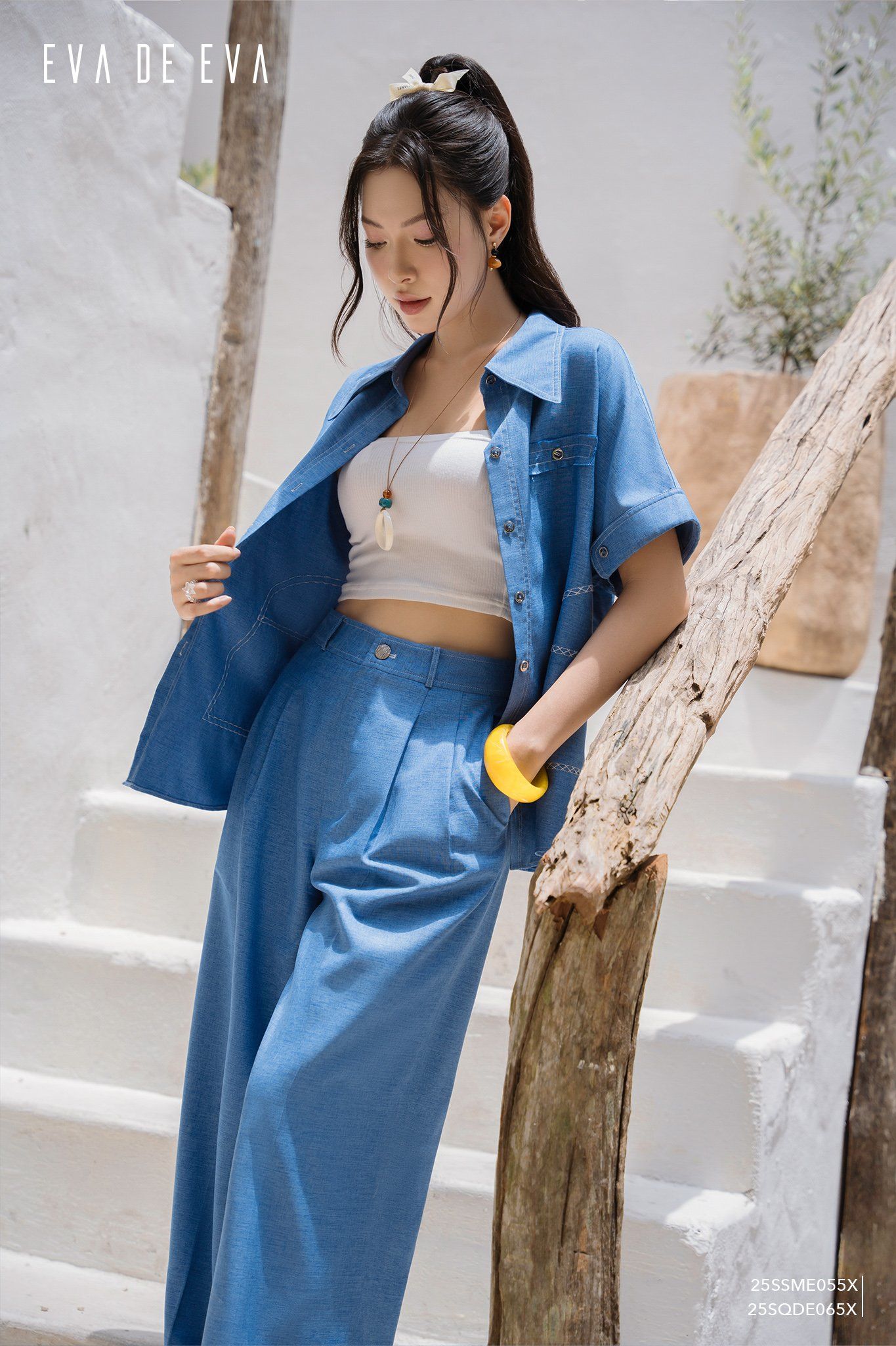 Sơ mi tay ngắn,  25SSME055X 