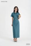  Sơ mi tay ngắn, Dáng sơ vin 25SSME059X 