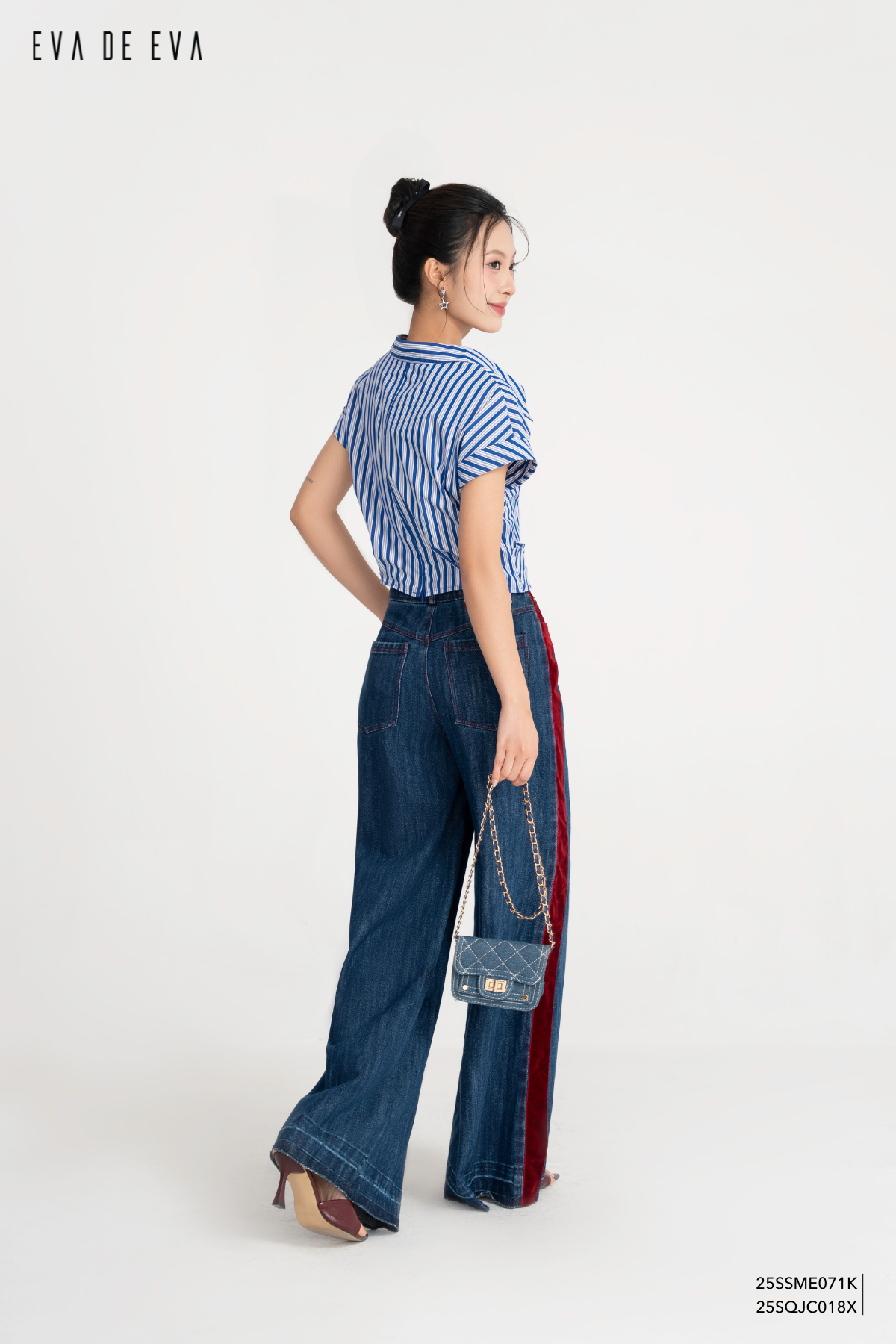  Sơ mi tay ngắn,  25SSME071K 