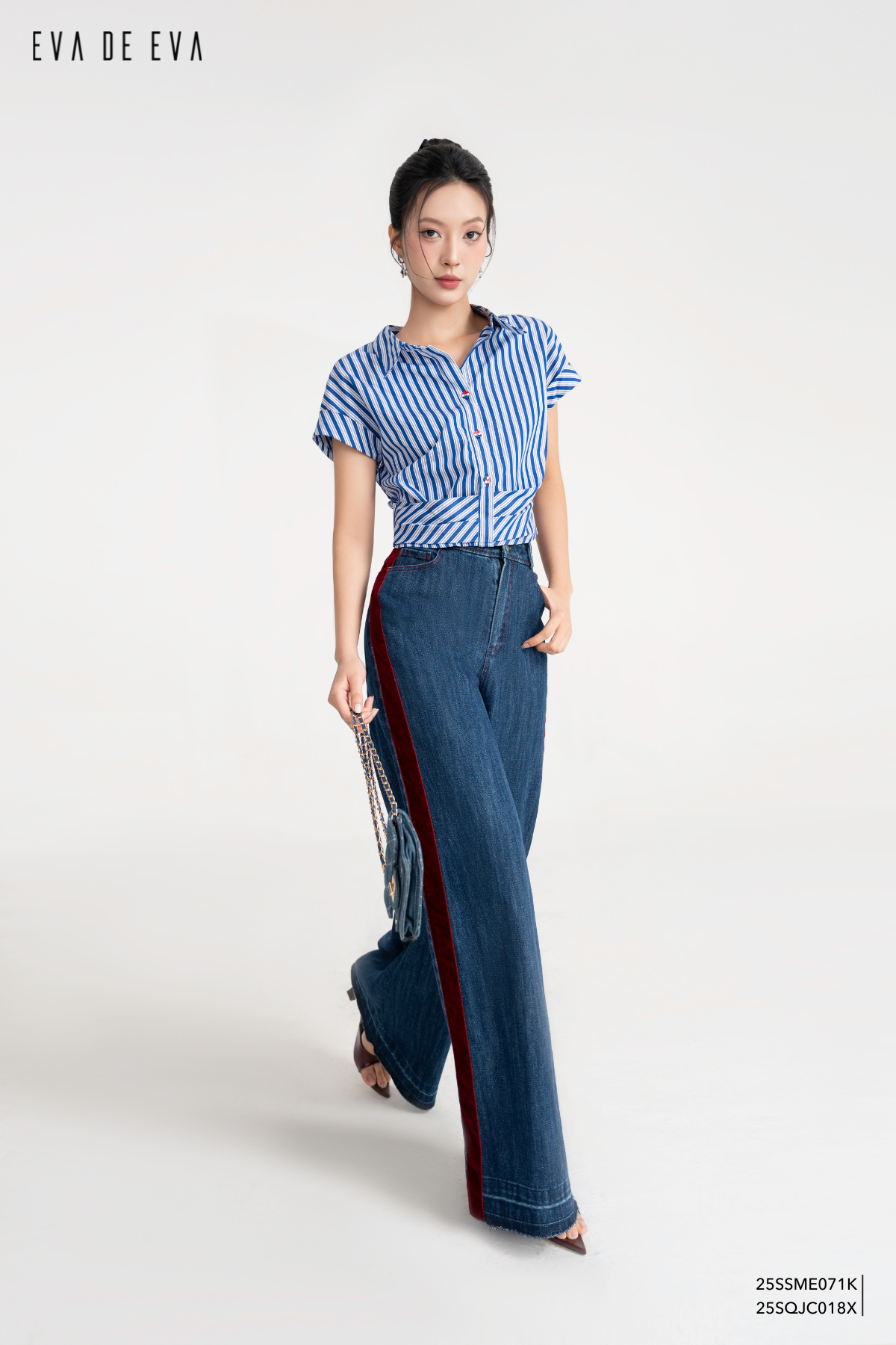  Quần dài, Ống suông 25SQJC018X 