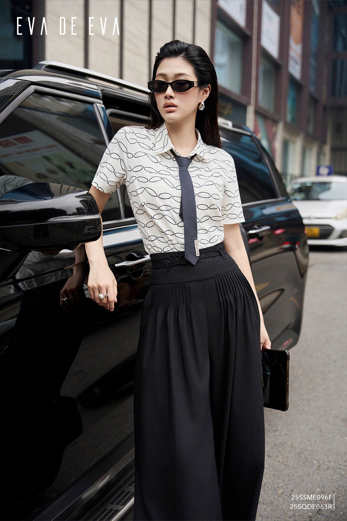  Quần dài, Ống suông 25SQDE063R 