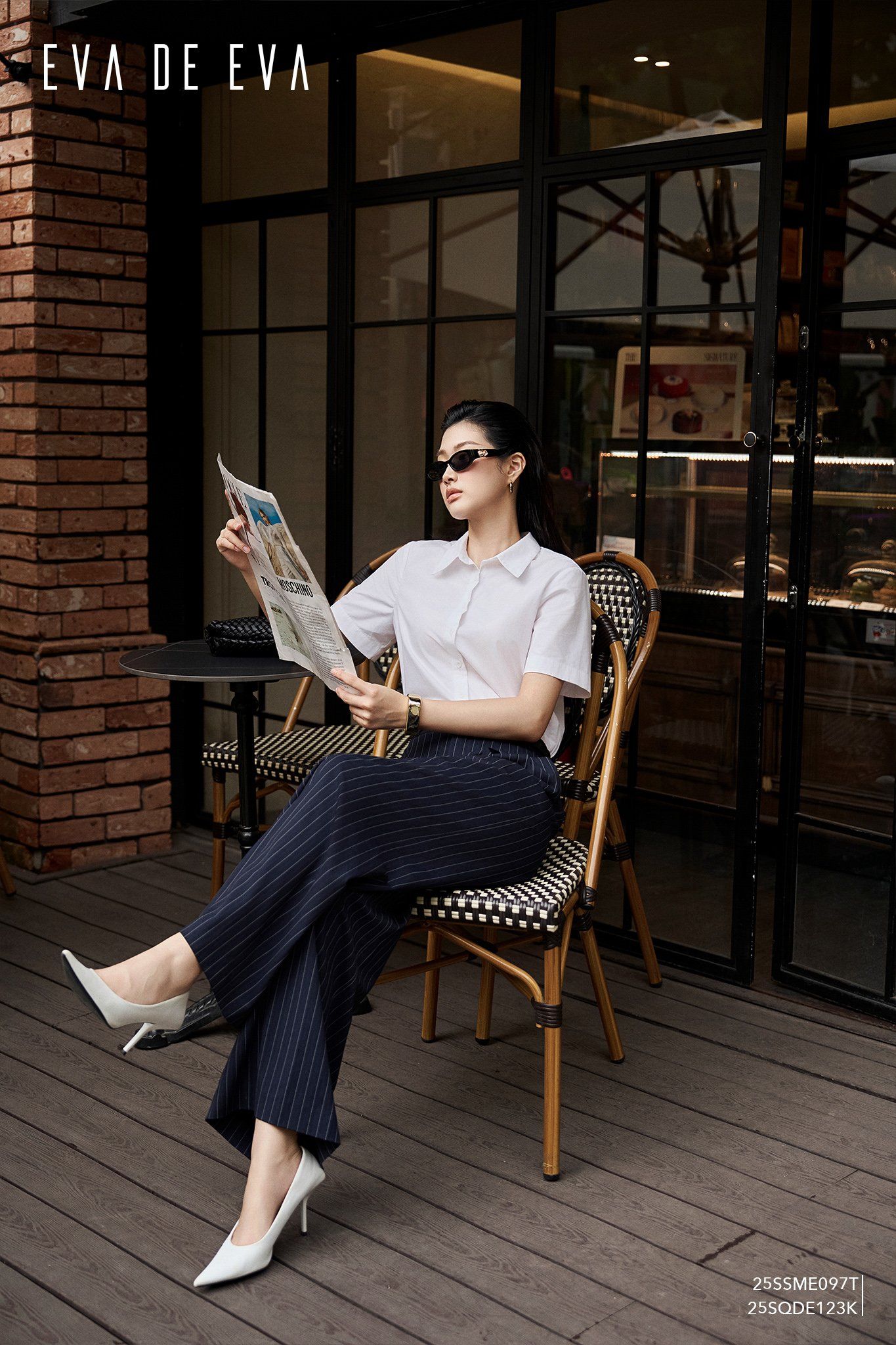  Quần dài, Ống suông 25SQDE123K 