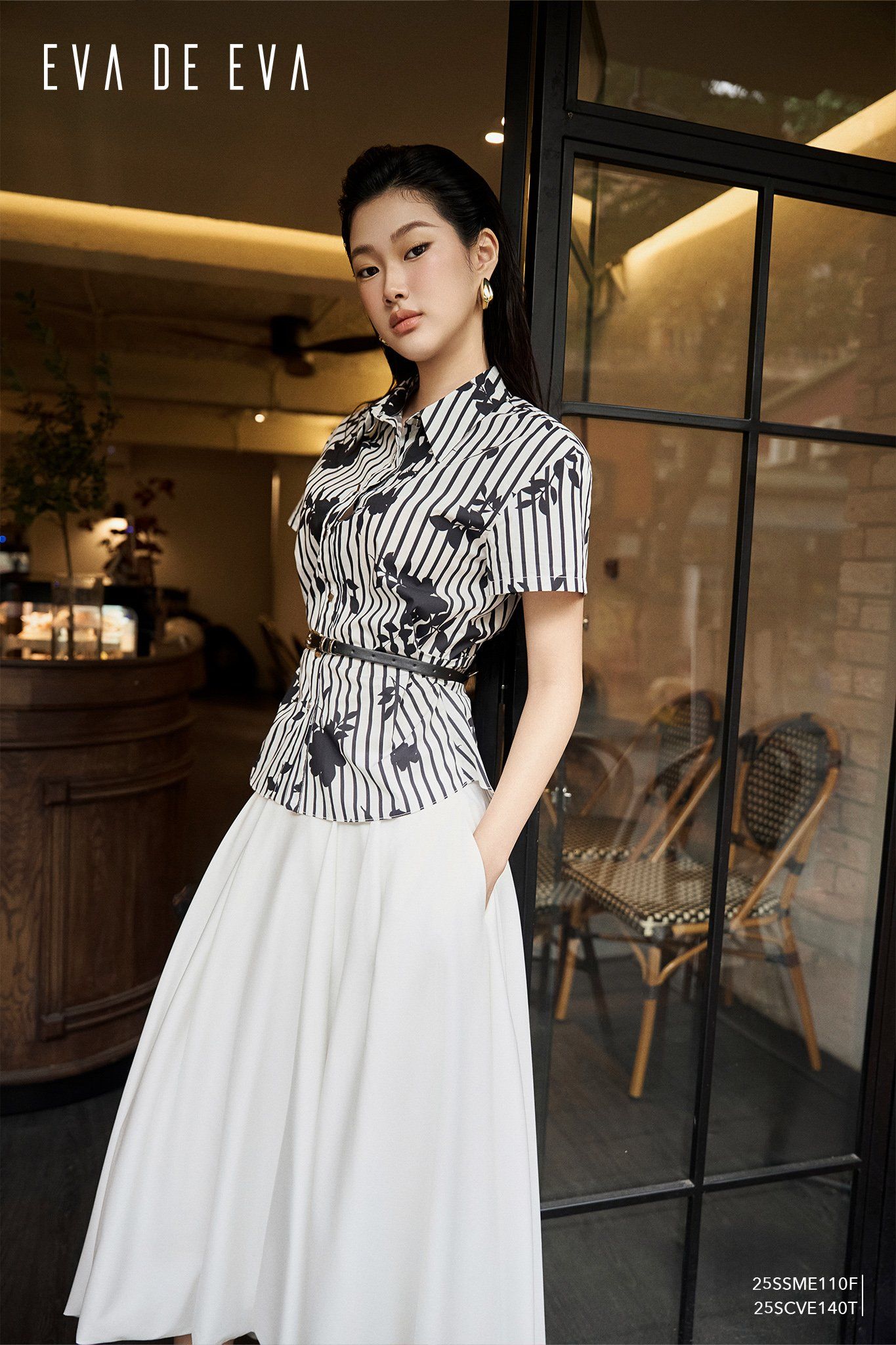 Sơ mi tay ngắn,  25SSME110F 