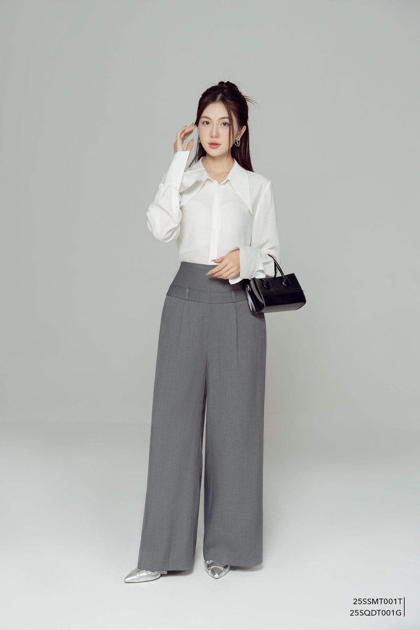  Quần dài, Ống suông 25SQDT001G 