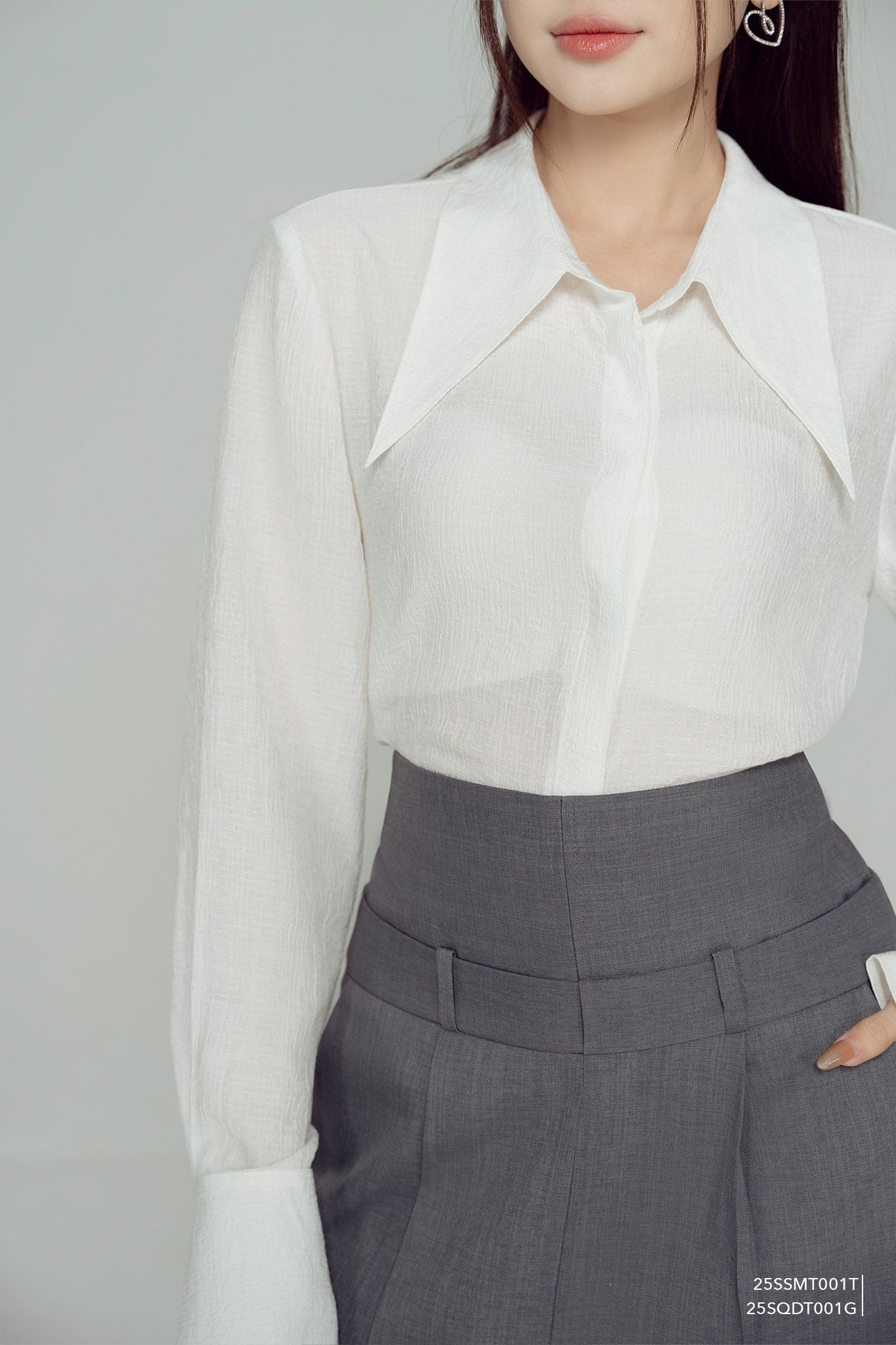  Quần dài, Ống suông 25SQDT001G 