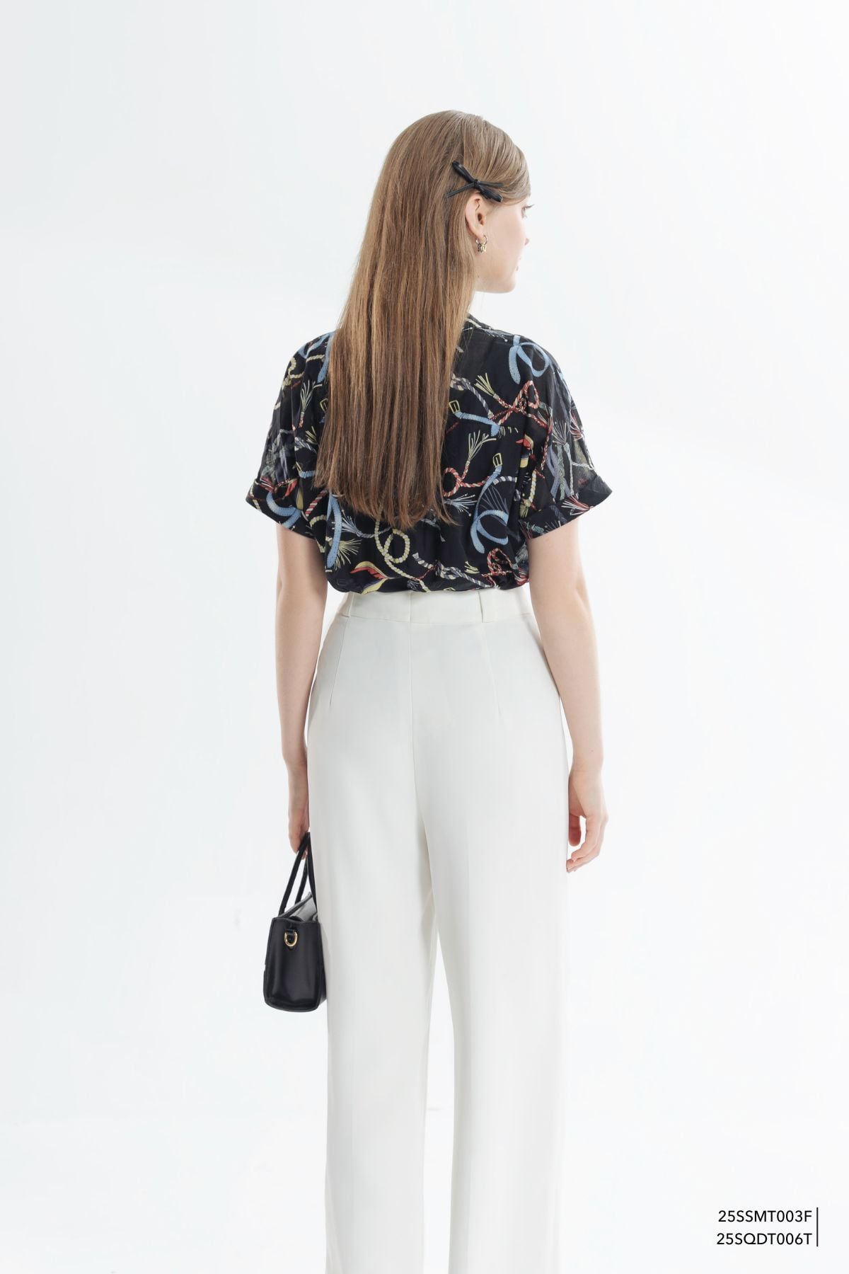  Sơ mi tay ngắn,  25SSMT003F 