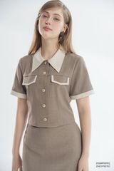  Sơ mi tay ngắn,  25SSMT009G 