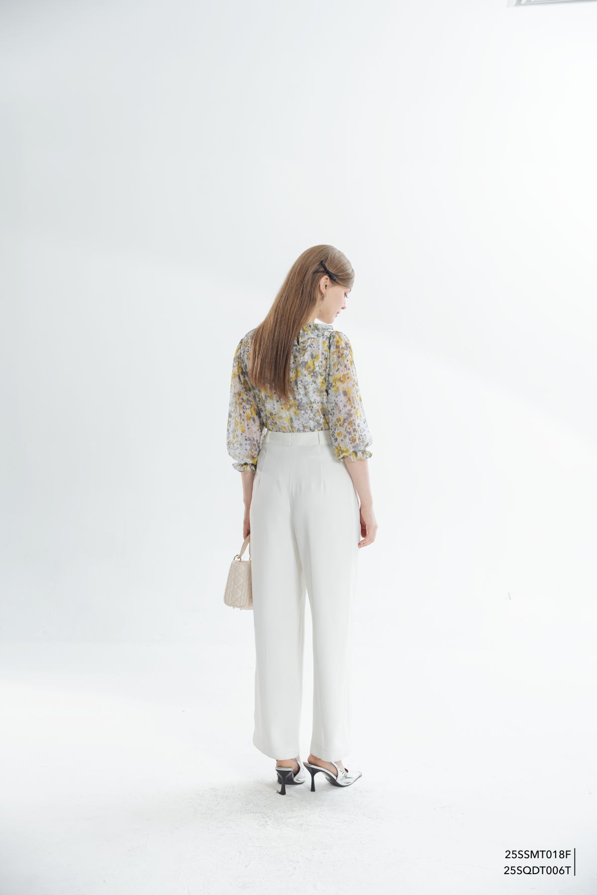  Sơ mi tay lỡ,  25SSMT018F 