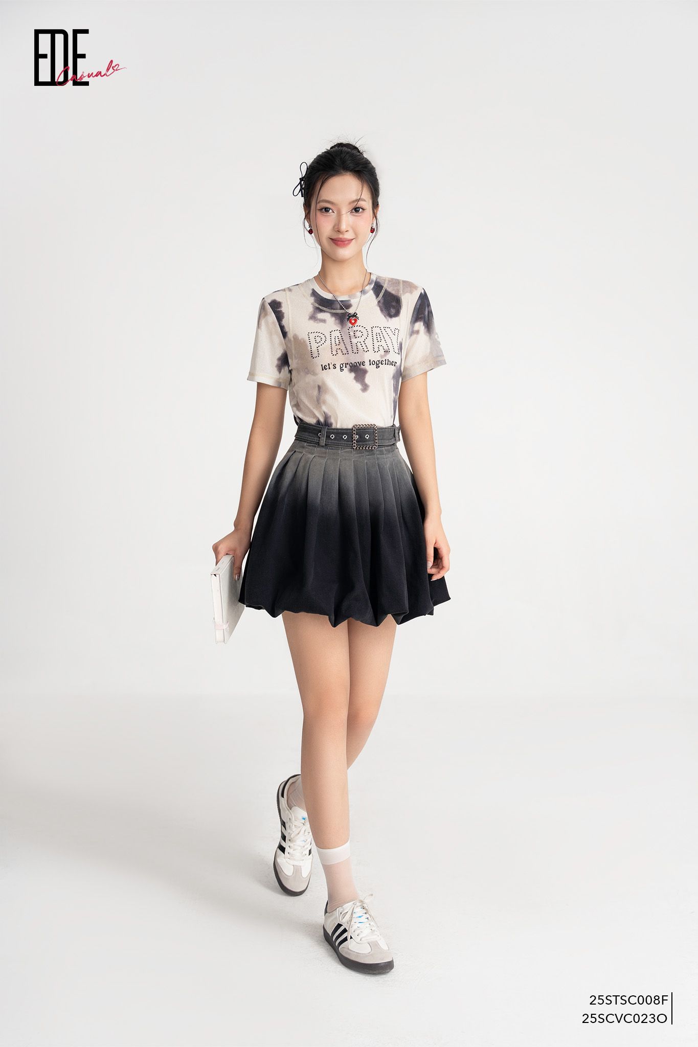  Chân váy Mini,  25SCVC023O 